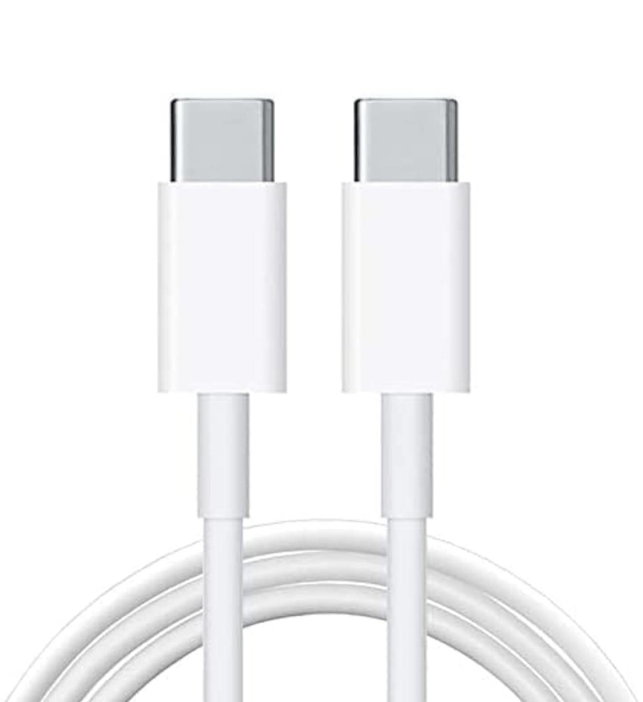 60W USB C to USB C Fast Charging Cable - Type C PD Charger Cord for iPhone 15/15 Pro, Galaxy S24/S23 Ultra, MacBook Pro 2020, iPad Pro/Air - Perfect for Travel, Office & Home Fast Charging Needs