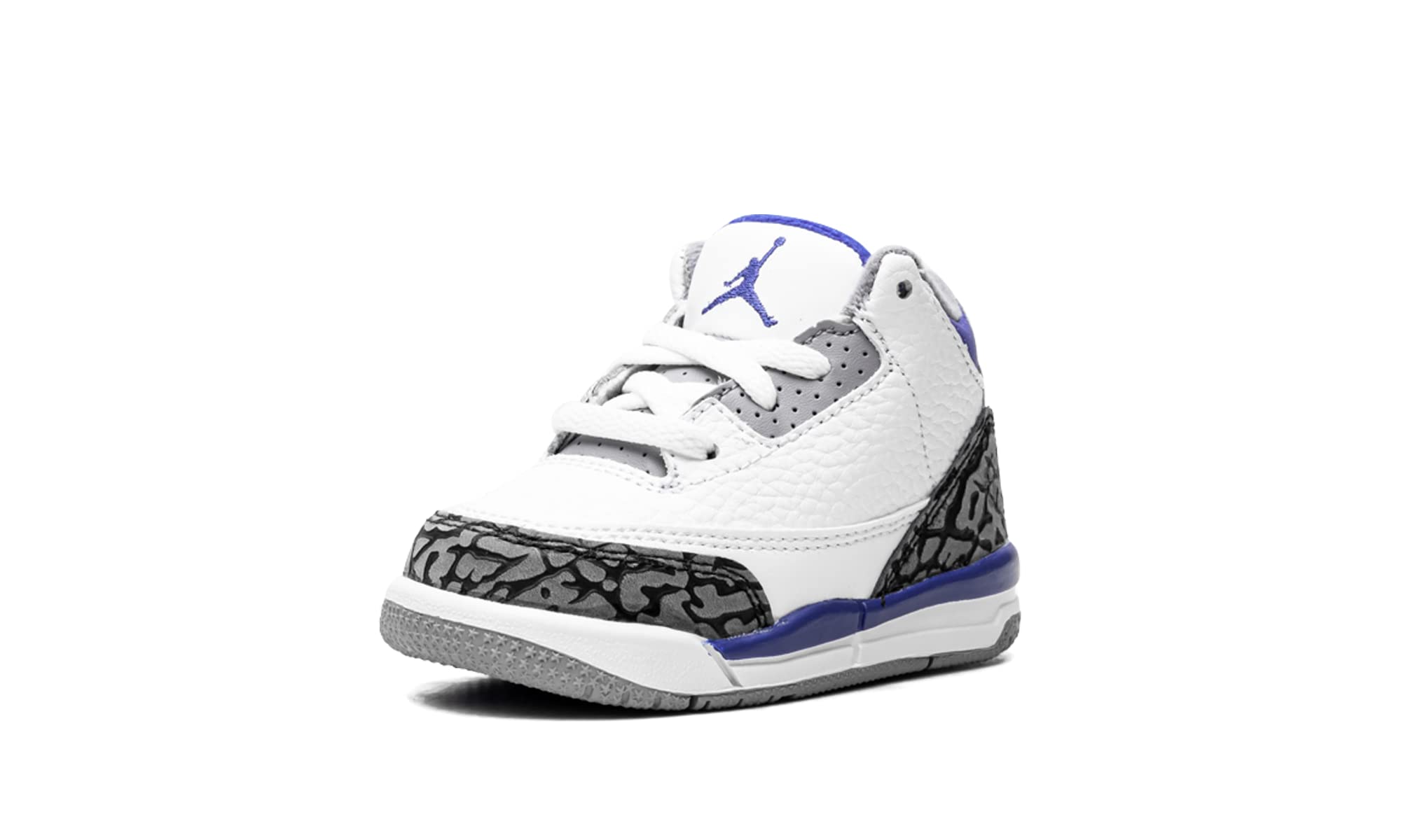 Jordan Toddler Air 3 TD 832033-145 Sneakers - Racer Blue - Size 10C - Comfortable Kids Basketball Shoes for Play & School
