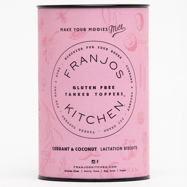 Franjos Kitchen Lactation Cookies with Currant & Coconut - Gluten Free, Dairy Free Snacks for Breastfeeding Moms - Perfect for Postpartum Recovery & Nursing Support