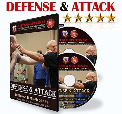 Systema Spetsnaz Russian Martial Arts Training DVDs - Self Defense & Combat Techniques 2-DVD Set | Learn Hand-to-Hand Fighting Skills for Home Defense, Military Training & Fitness
