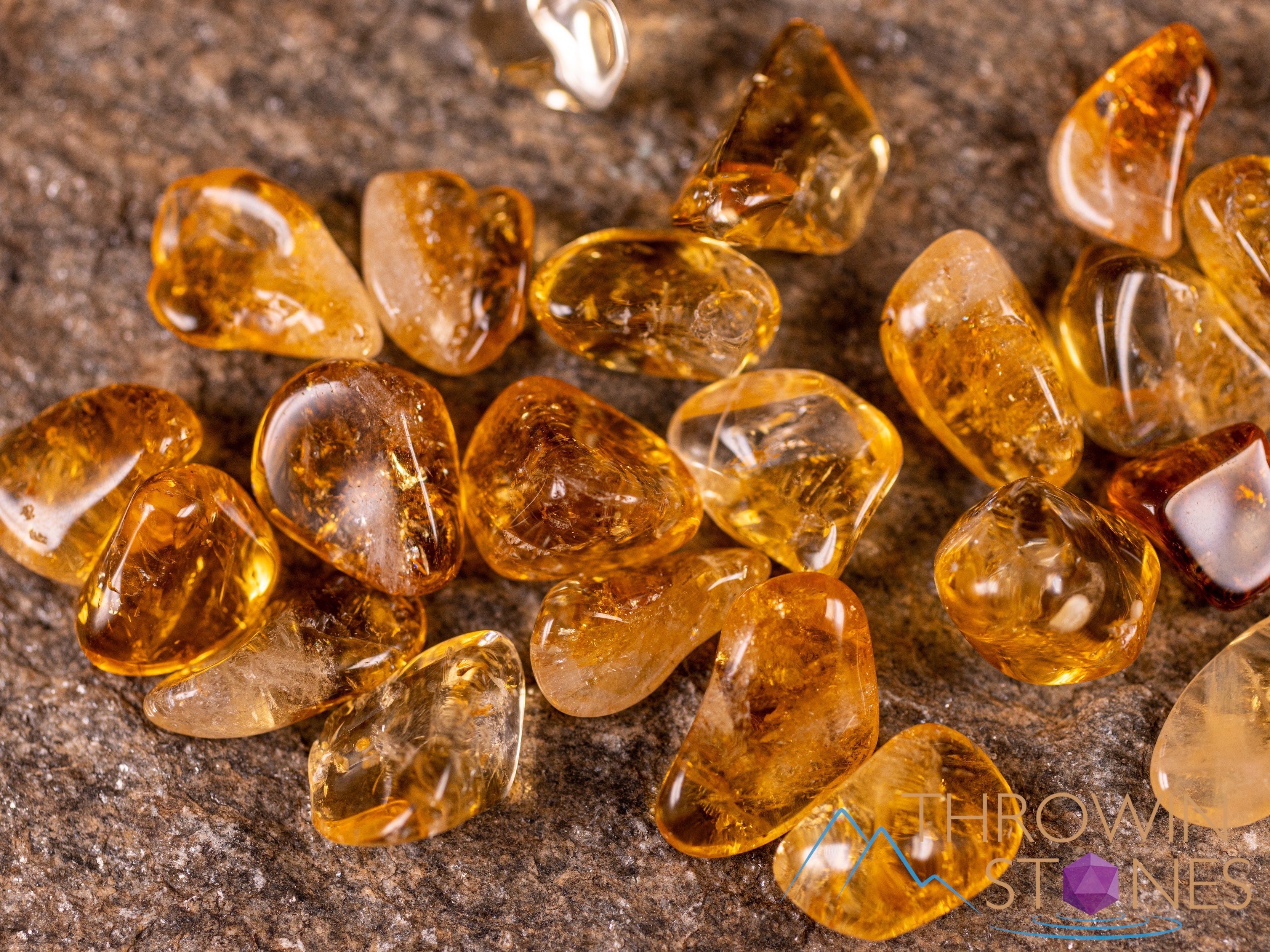 Natural CITRINE Tumbled Stones - Healing Crystals for Self Care, Birthstone Jewelry Making & Energy Balancing | Perfect for Meditation, Home Decor & Spiritual Gifts (E0302)