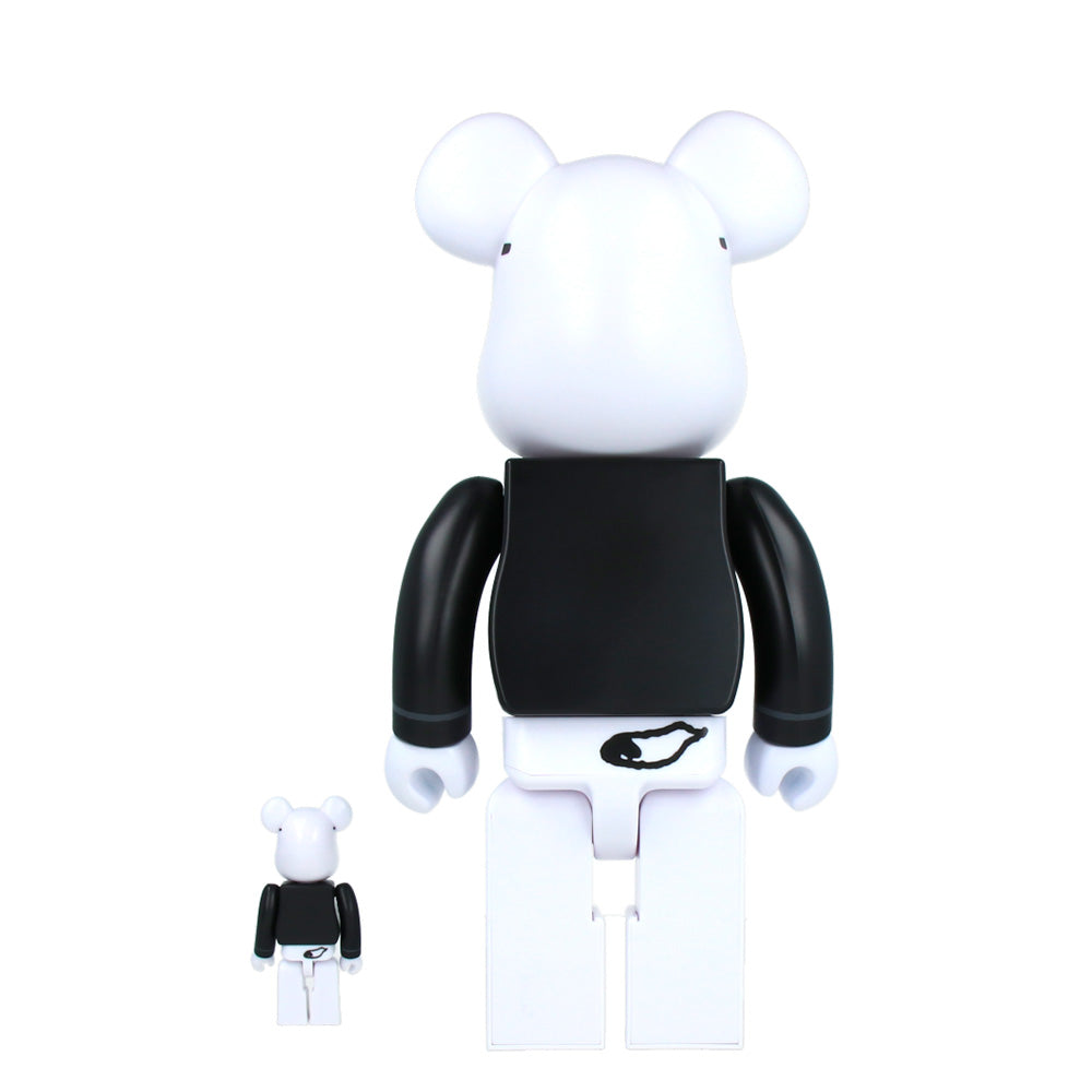 400% + 100% MLB x Bearbrick Snoopy (White Sox) Collectible Vinyl Figure - Perfect for Baseball Fans, Toy Collectors & Home Decor
