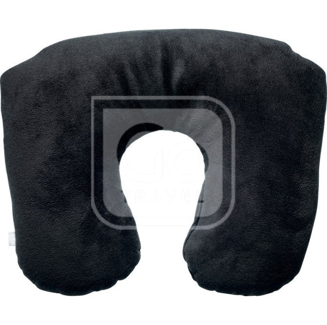 Go Travel Pillow Duo - Ultra Soft Memory Foam Neck Pillow for Airplane, Car & Office - Perfect for Travel, Long Flights & Work Comfort