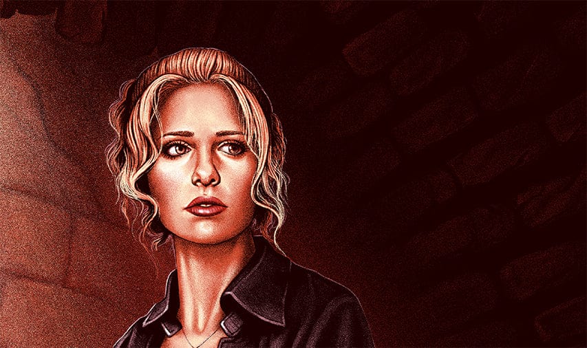 Buffy The Vampire Slayer Prophecy Girl Screen Printed Poster - Limited Edition Collectible for Fans, Home Decor & Gift Idea