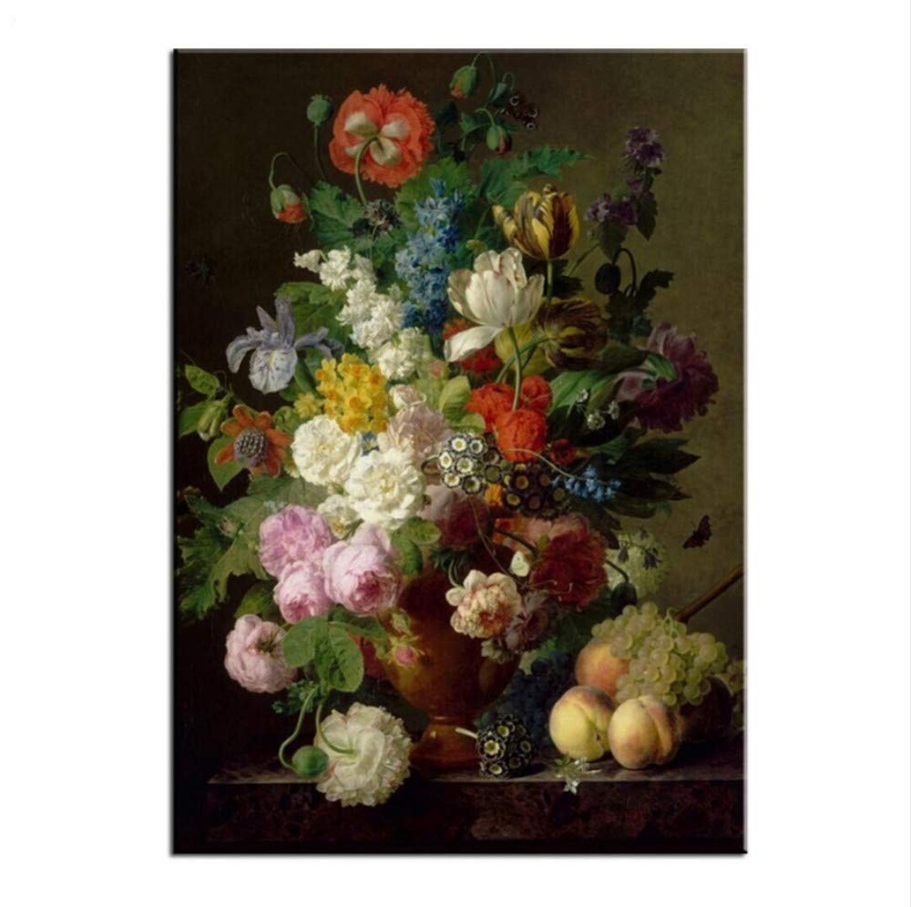 1000 Piece Jigsaw Puzzle for Adults - 3D Wooden Classic Floral Puzzle (75x50cm) - DIY Home Decor & Wall Art for Living Room, Bedroom, Office