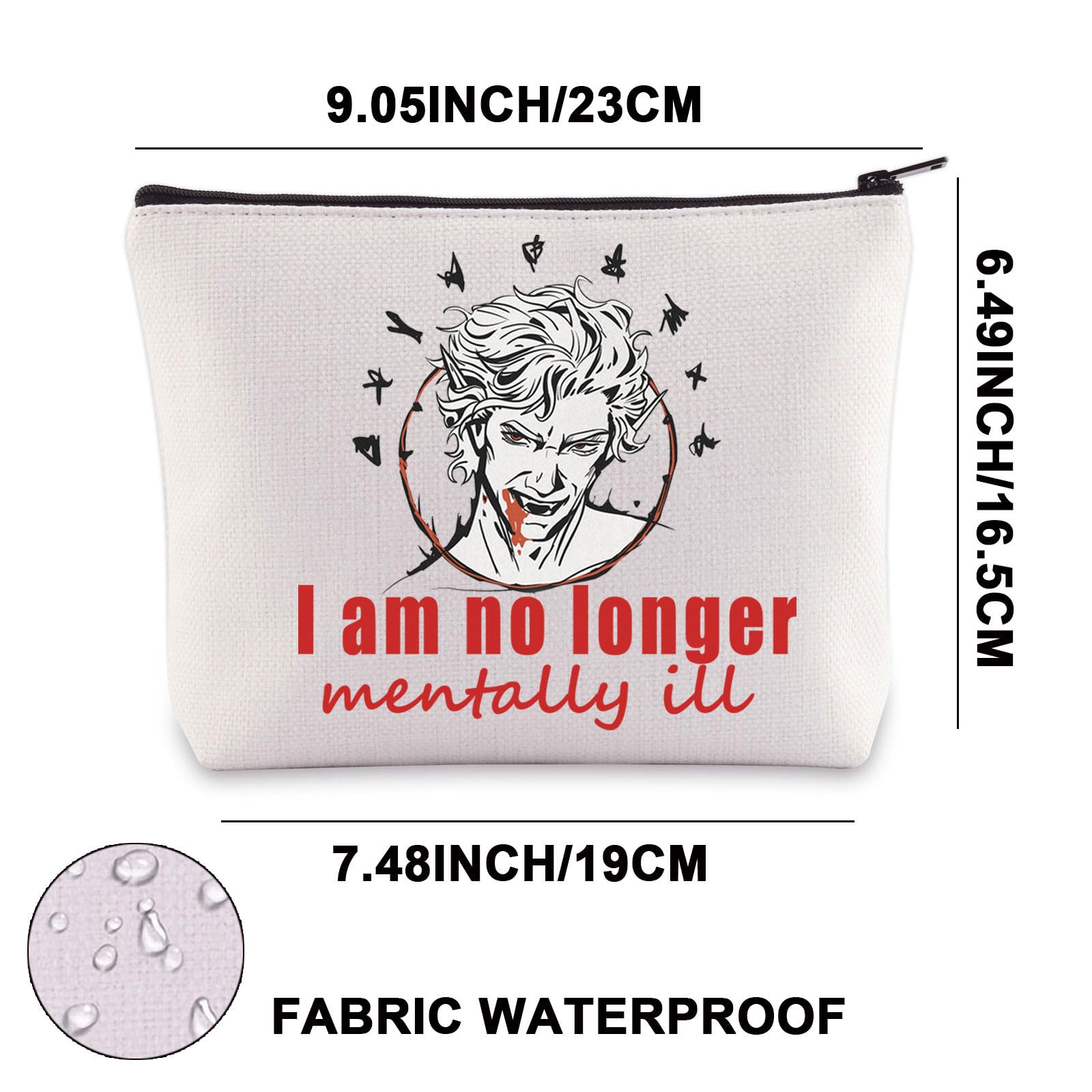 Astarion Makeup Bag - High Elf Themed Cosmetic Pouch for BG3 Fans | Perfect Gift for Gamers & Fantasy Lovers | Great for Travel, Cosplay & Gaming Conventions