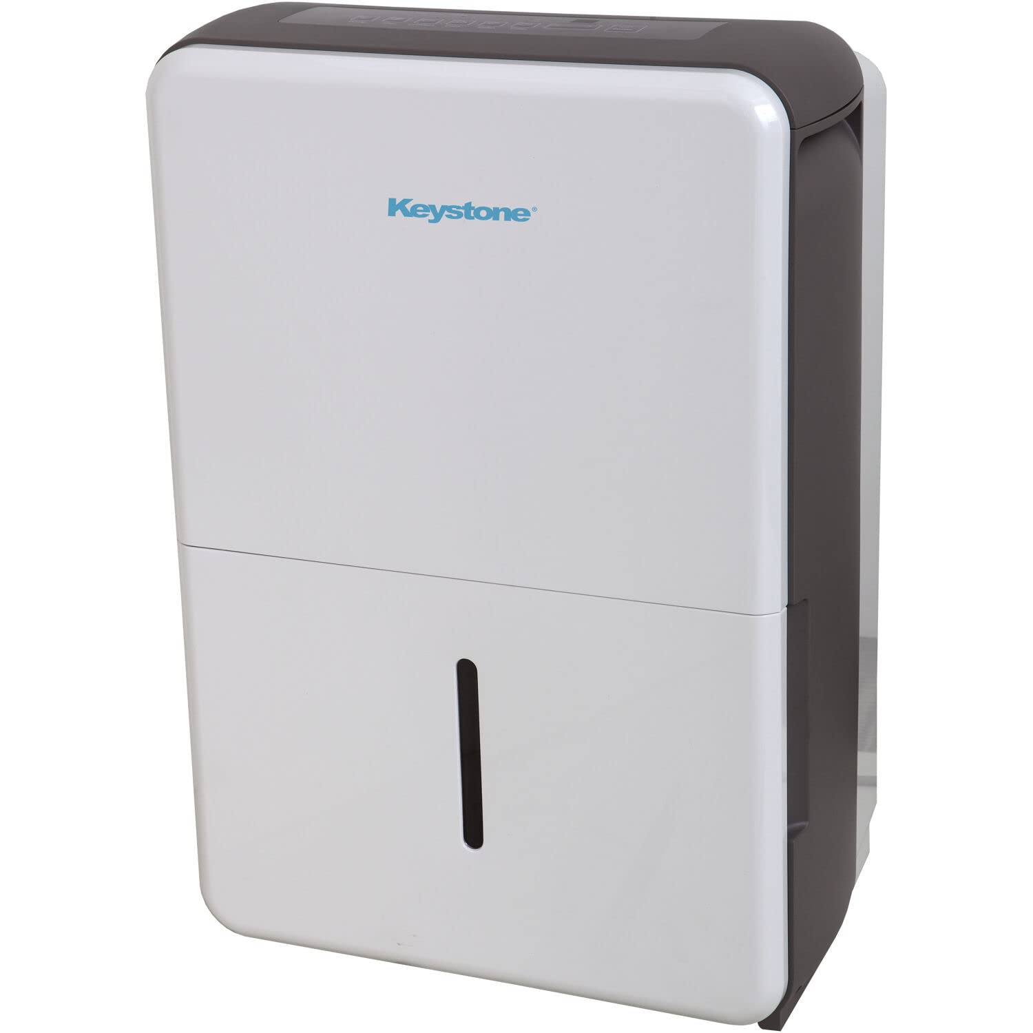 Keystone Energy Star 50-Pint Portable Dehumidifier for Large Spaces up to 4,500 Sq.Ft - Quiet Home Dehumidifier with Auto Shutoff, Timer & LED Display - Ideal for Basement, Garage, Living Room, Bedroom and High Humidity Areas