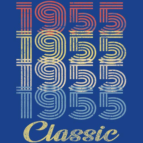 Vintage 1955 Retro 70th Birthday Gift T-Shirt for Men - Classic 70 Years Old Birthday Present - Perfect for Parties, Family Gatherings & Milestone Celebrations