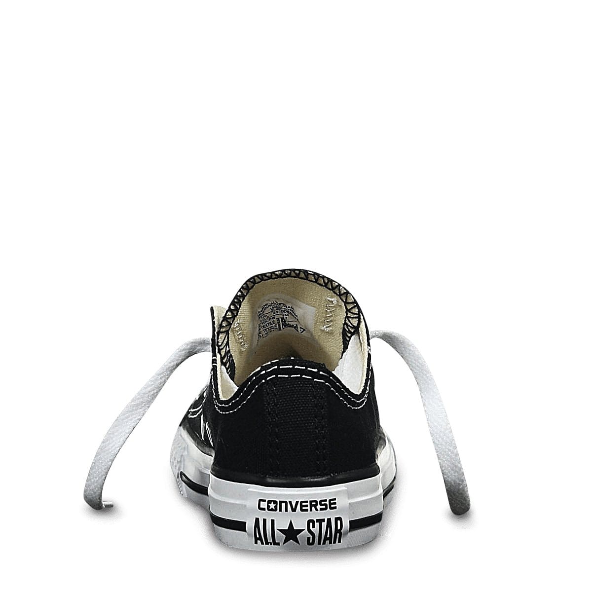 Converse Kids Chuck Taylor All Star Low Top Sneakers - Black & White Canvas Shoes for Boys & Girls - Casual, School & Everyday Wear