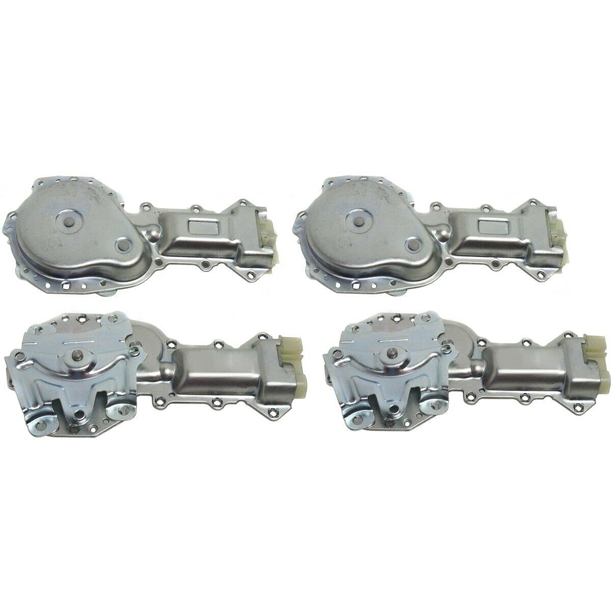 4PCS Window Motor Kit - Front & Rear Left Driver & Right Passenger Side with Teeth Gear - Compatible with Chevy, Cadillac, Buick (742150, 12497971) - Perfect for Car Window Repair & Replacement