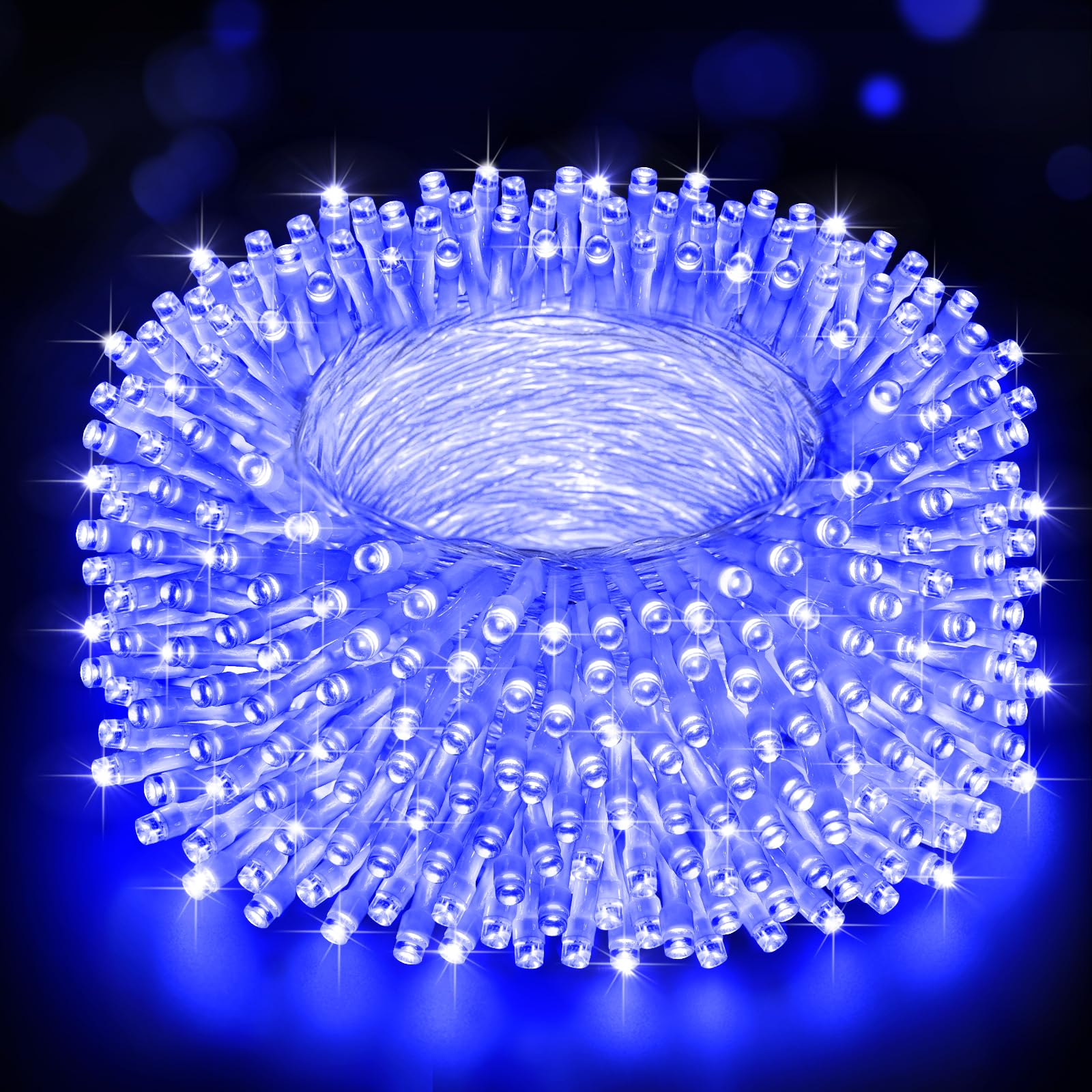 Heceltt 115FT 350LED Christmas Lights Outdoor Waterproof - 8 Lighting Modes with Timer Memory Function - Plug in Holiday String Lights for Xmas Tree, Wedding, Party, Garden, and Home Decoration