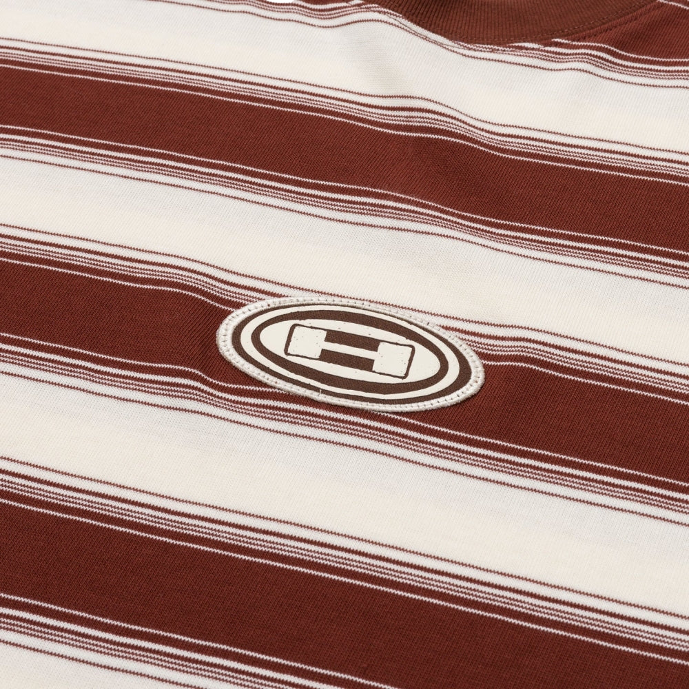 HONOR THE GIFT 1988 Vintage Triple LS Tee - Brown Retro Graphic T-Shirt for Men | Casual Streetwear & 80s Nostalgia Fashion
