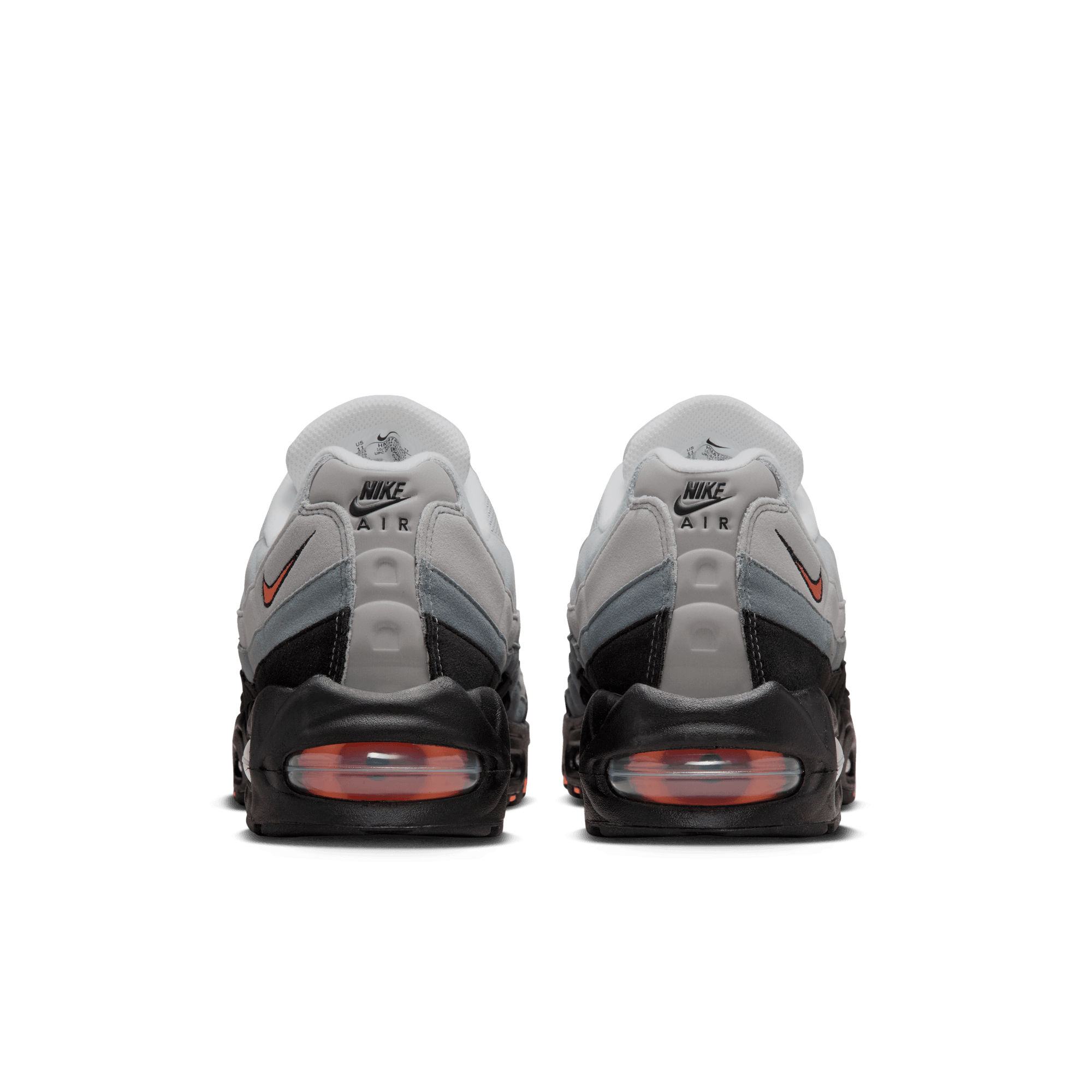 Nike Air Max 95 OG Sneakers - Bright Mandarin Colorway | Retro Running Shoes for Men & Women | Perfect for Jogging, Gym Workouts & Streetwear Fashion