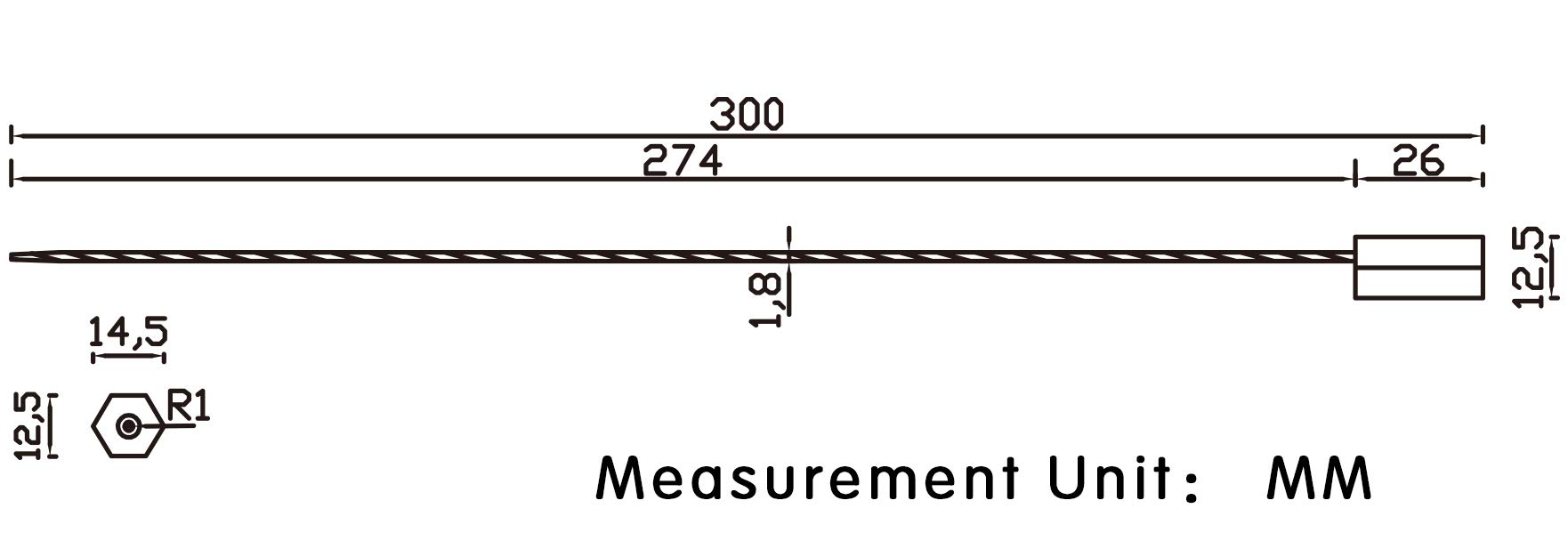 500 Numbered Steel Cable Seals - High Security Wire Tamper Proof Seals with Pull Tight Design for Shipping Containers, Trucks & Logistics (Red) - Ideal for Cargo Security, Warehouse Sealing & Transportation Safety