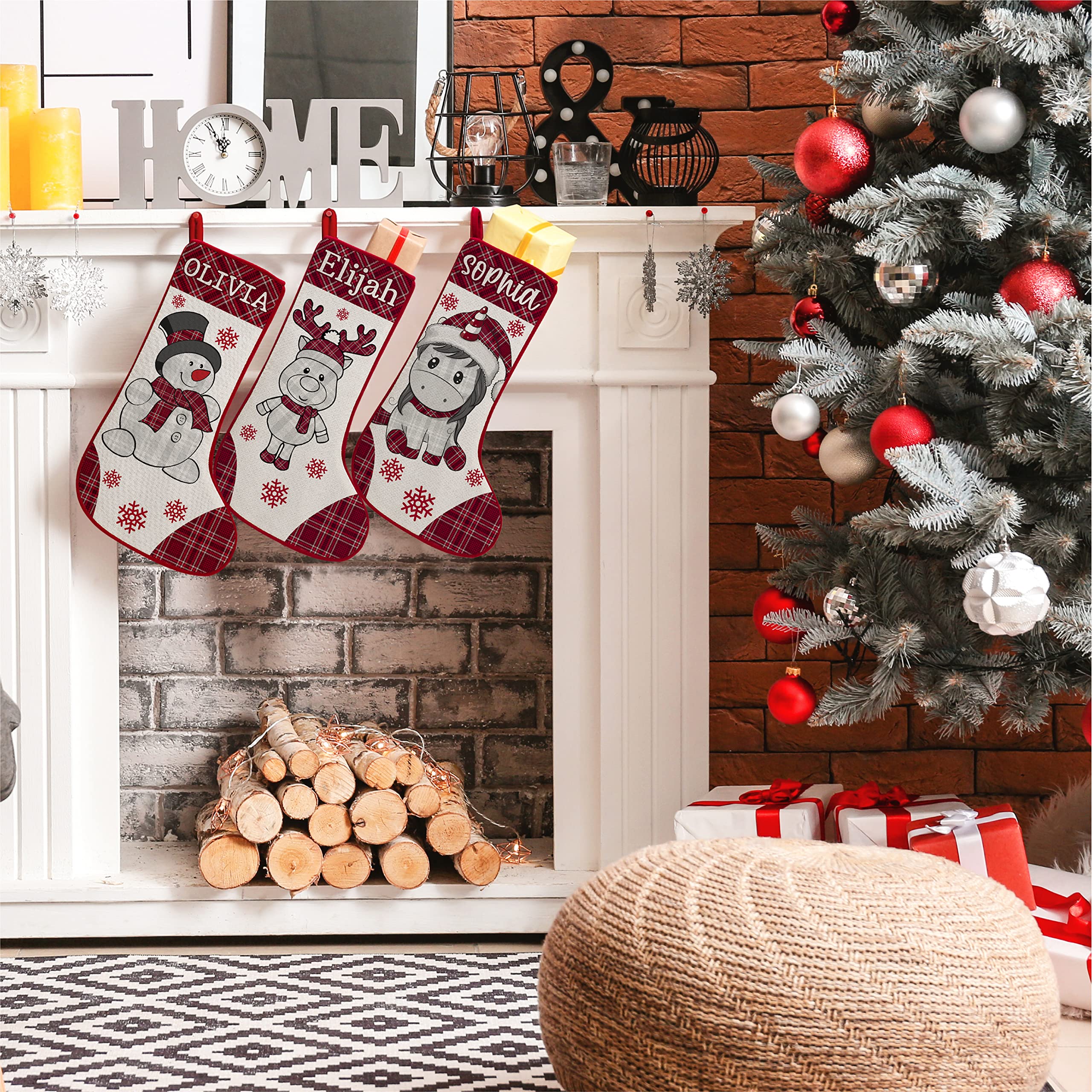 Personalized Christmas Stockings with Name - 19