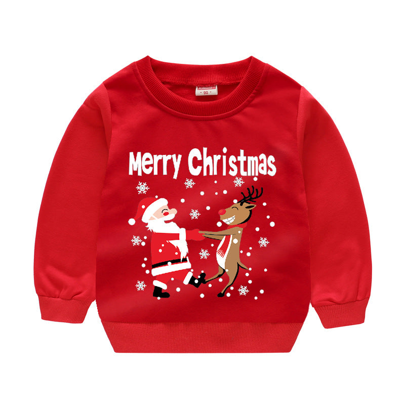 Christmas Casual Kids Sweater - Holiday Party Outfit for Boys & Girls - Perfect for Family Gatherings & Festive Celebrations
