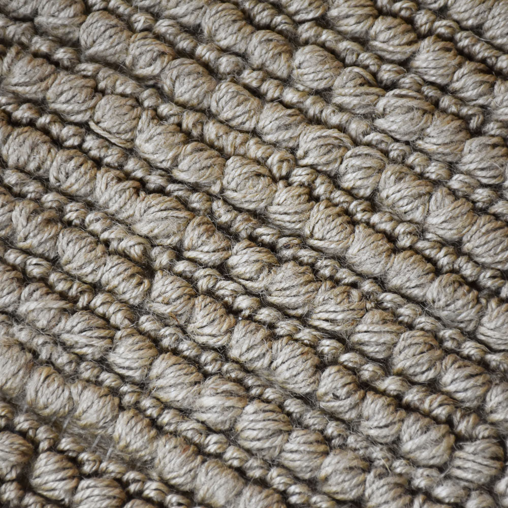Stylish Handwoven Jute Braided Area Rug - Eco-Friendly Natural Fiber Floor Mat for Living Room, Bedroom, or Boho Home Decor