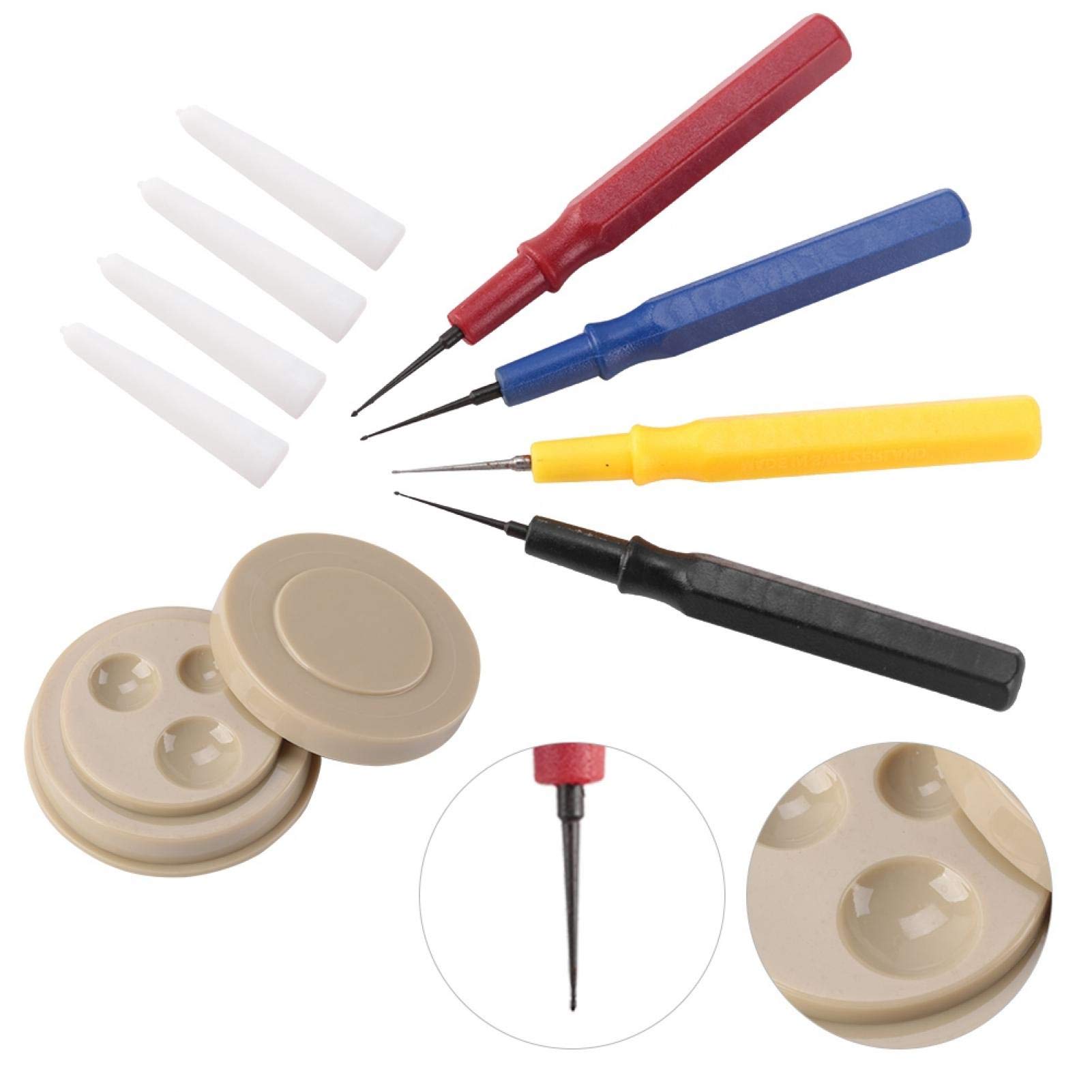 Professional Watch Oiler Kit Set - Durable Plastic Watchmaker Repair Tools with Multiple Sizes for Precision Watch Maintenance | Portable & Lightweight for Watch Repair Technicians | Perfect for Watchmakers, Jewelers & DIY Enthusiasts