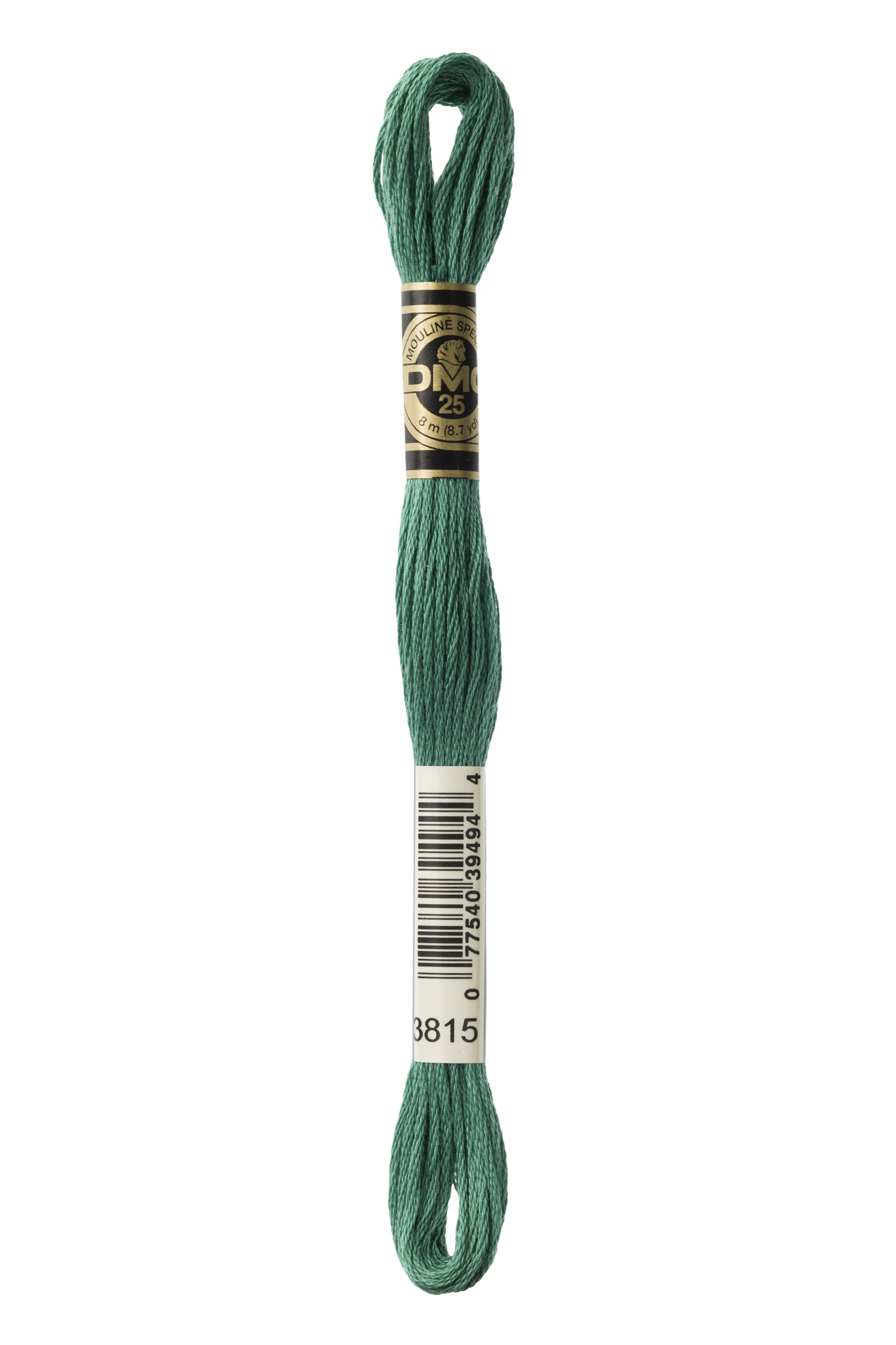 DMC 3815 Cotton Embroidery Floss - 100% Mercerized Cotton Thread for Cross Stitch, Needlework & Hand Embroidery - Perfect for DIY Crafts, Scrapbooking & Home Decor Projects