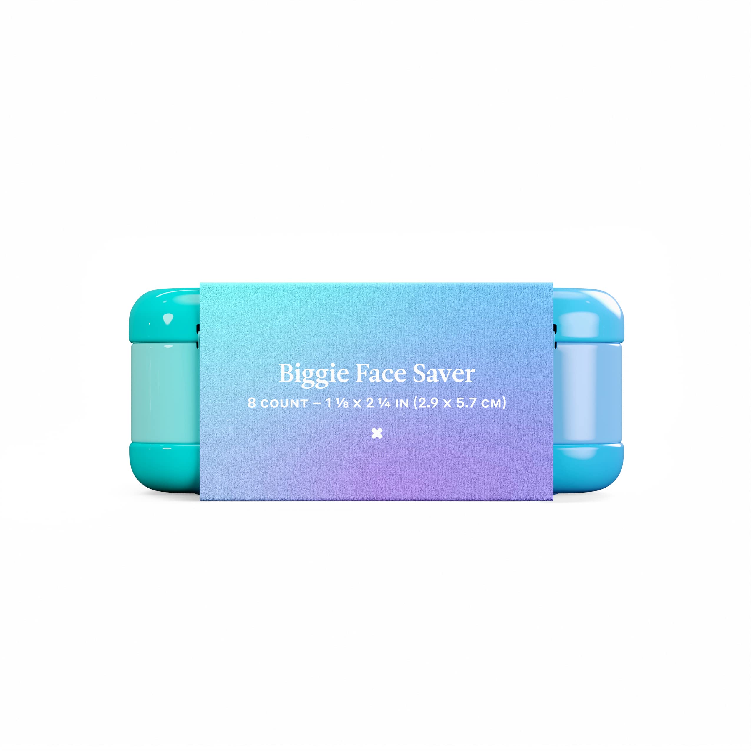 Welly Biggie Face Savers Hydrocolloid Acne Patches - Large Adhesive Blemish Spot Treatment for Chin, Nose & Forehead - Clear Pimple Cover for Day & Night Use - 8 Count Pack