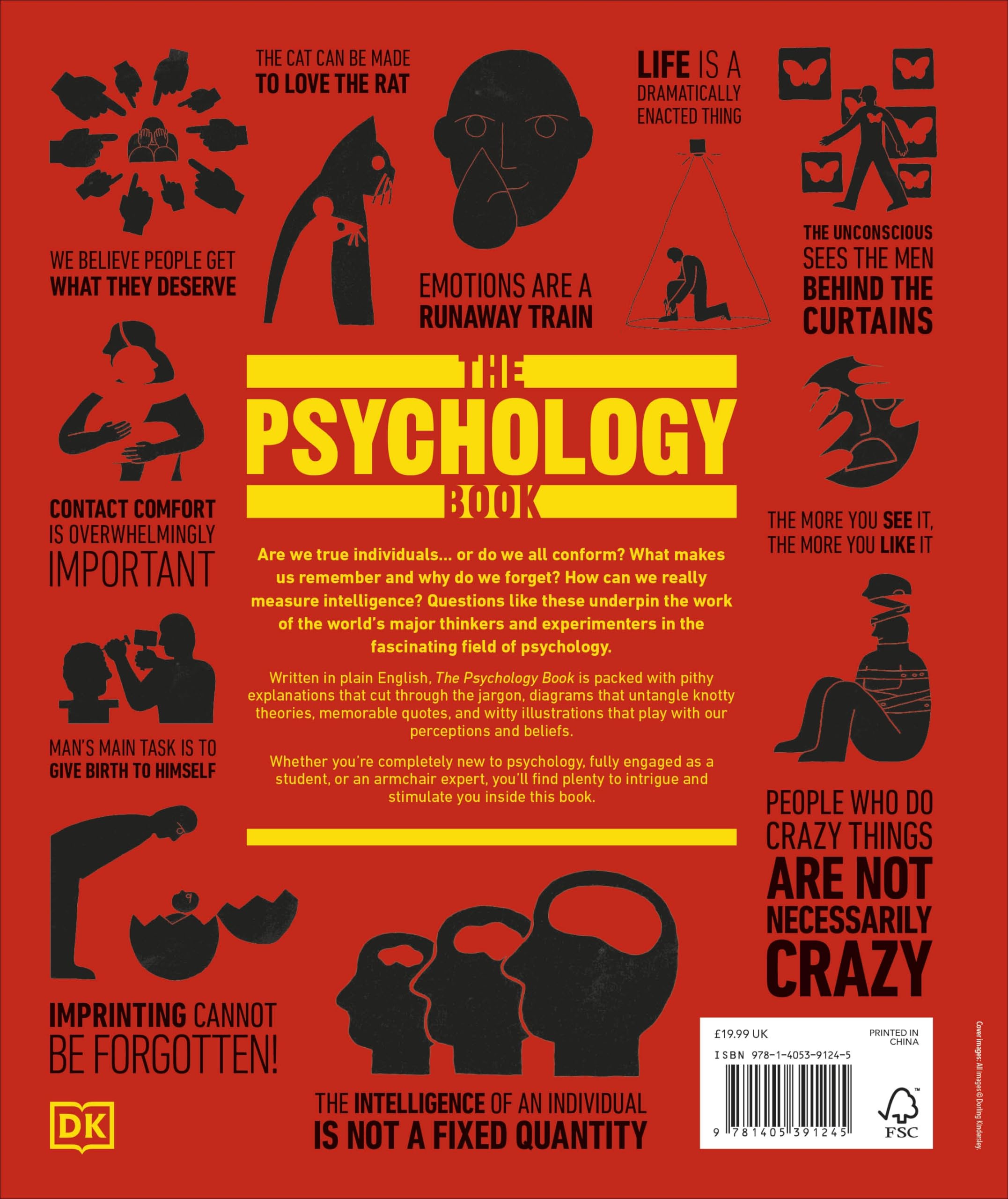 The Psychology Book: Big Ideas Simply Explained - Explore Human Mind & Behavior for Self-Improvement & Relationships