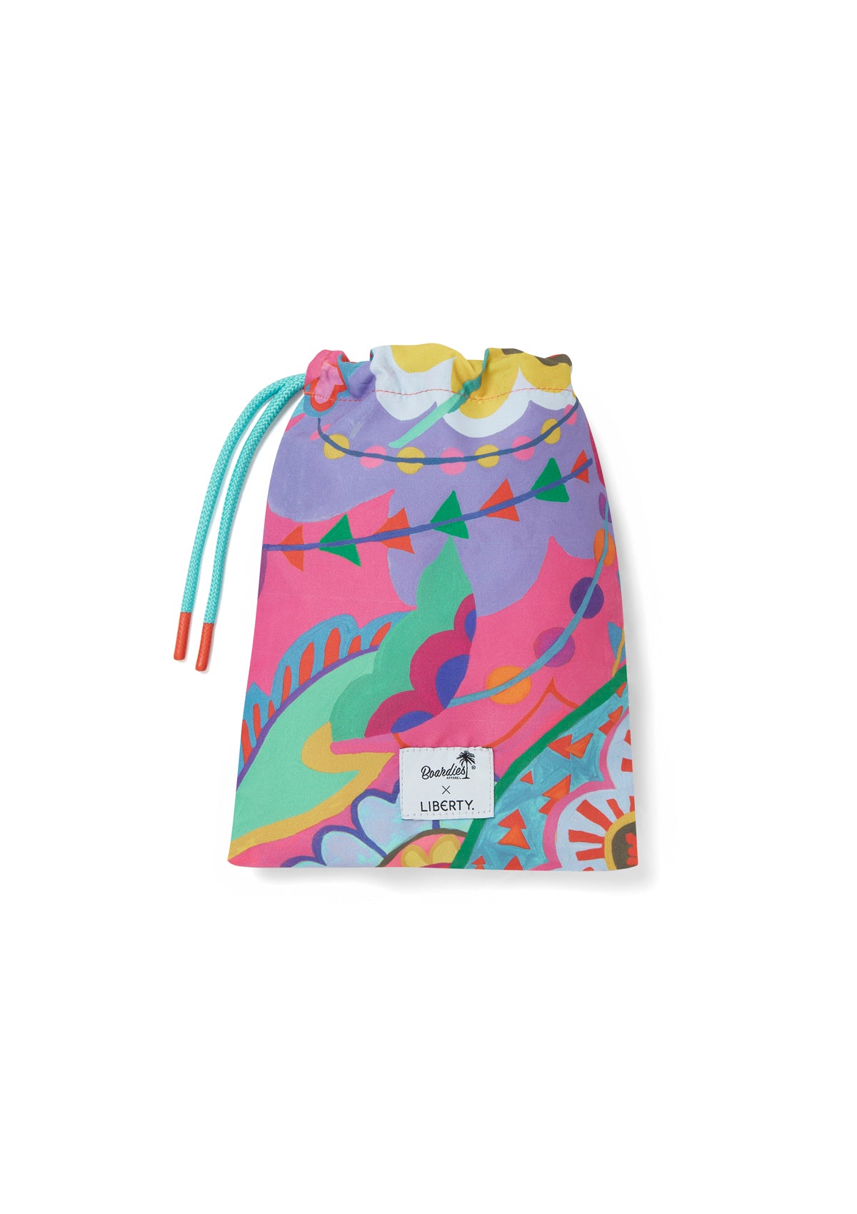 Boardies® X Liberty Kids Studio Bohemia Swim Trunks for Boys - Quick Dry, UPF 50+ Sun Protection - Perfect for Beach, Pool & Summer Vacations