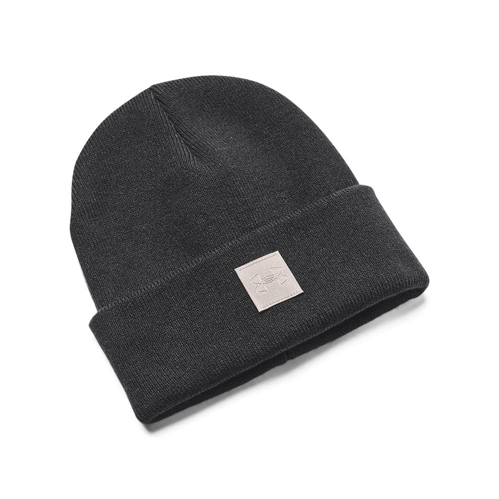Under Armour Women's UA Halftime Cuff Beanie - Warm Winter Hat for Running, Skiing & Outdoor Activities | Fleece-Lined Cold Weather Beanie for Women
