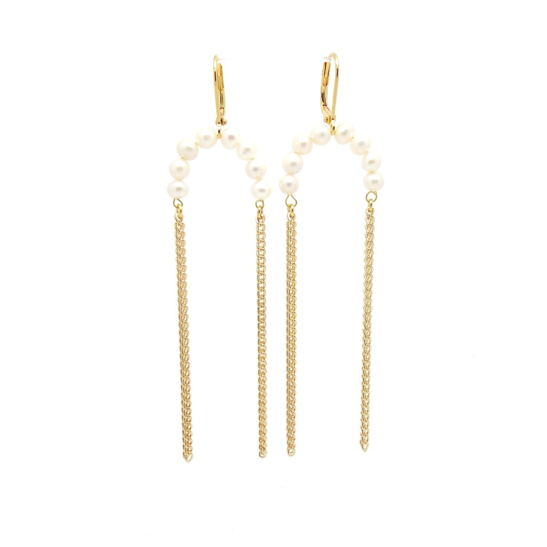 NOLA Pearl Earrings for Women - Elegant Freshwater Pearl Stud Earrings - Perfect for Weddings, Parties & Everyday Wear