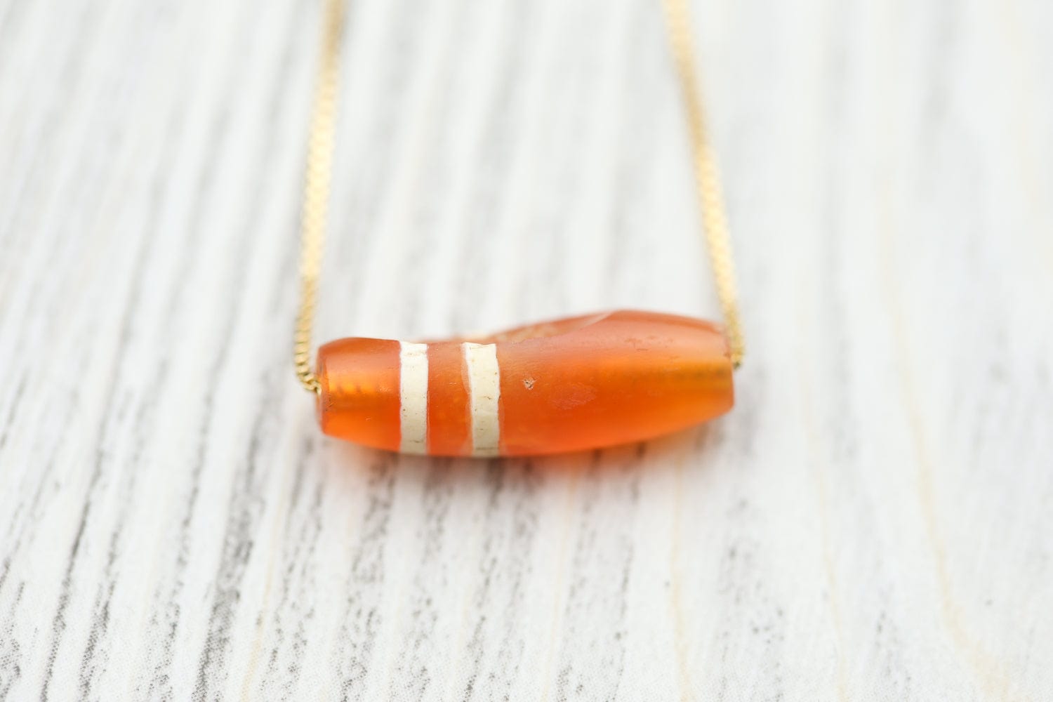 Ancient Auspicious Carnelian Bead Bracelet - Natural Gemstone Jewelry for Wealth & Protection - Perfect for Meditation, Yoga & Spiritual Healing