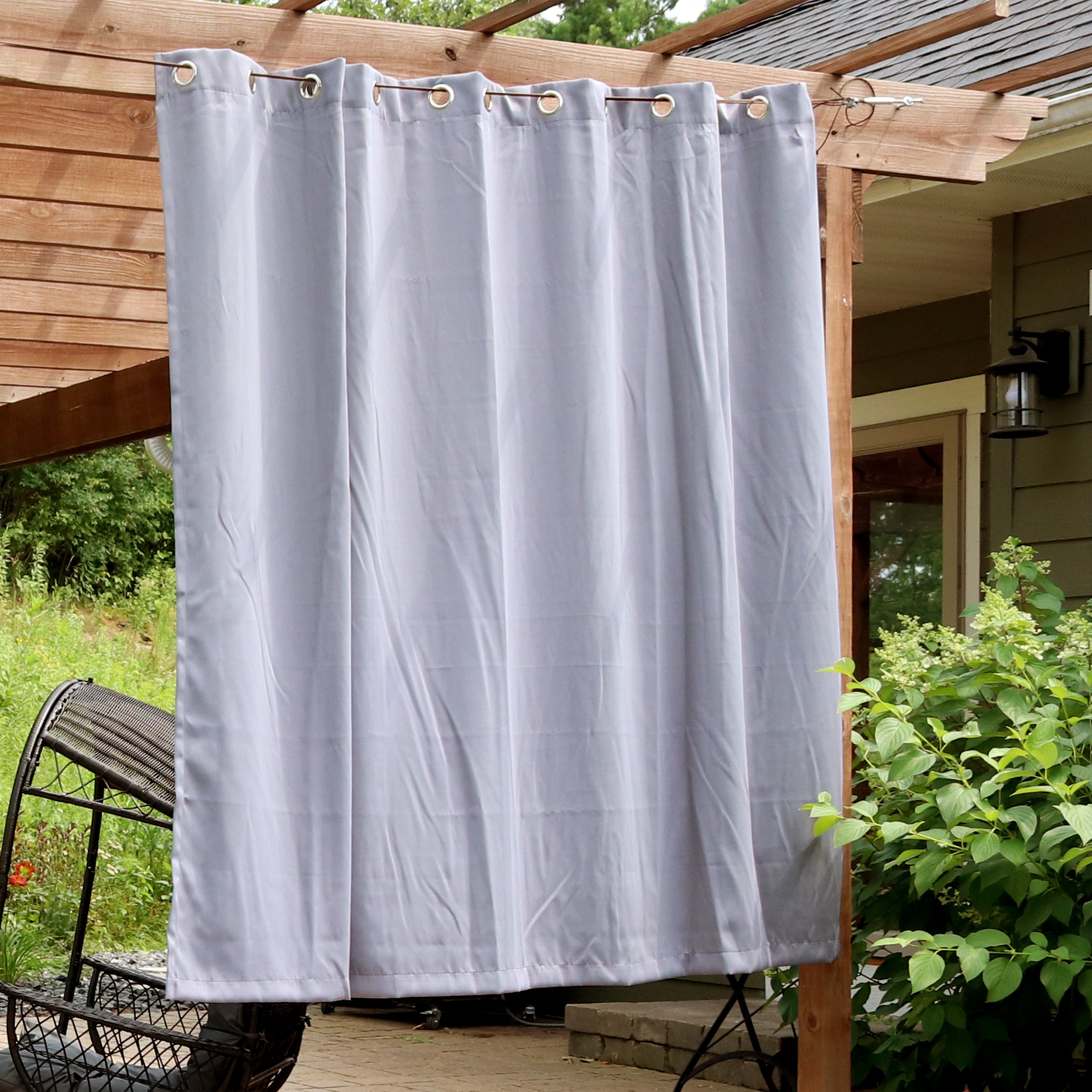 Blackout Curtain Panels with Grommet Top for Bedroom & Living Room - Sun Blocking Thermal Insulated Drapes by Sunnydaze Outdoor - Perfect for Home, Office, and Nursery