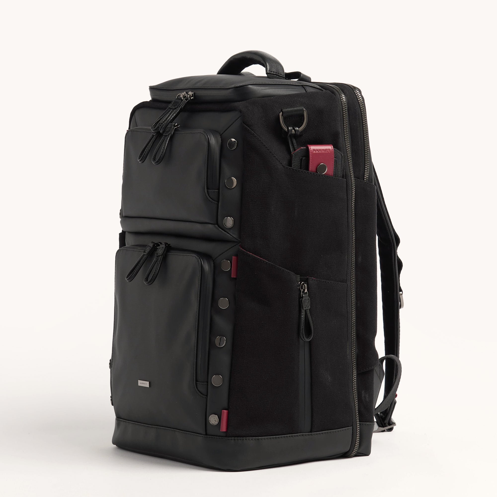 Burbank Backpack - Durable & Stylish Black/Gunmetal Laptop Backpack for Work, School & Travel | Perfect for Commuters & Students