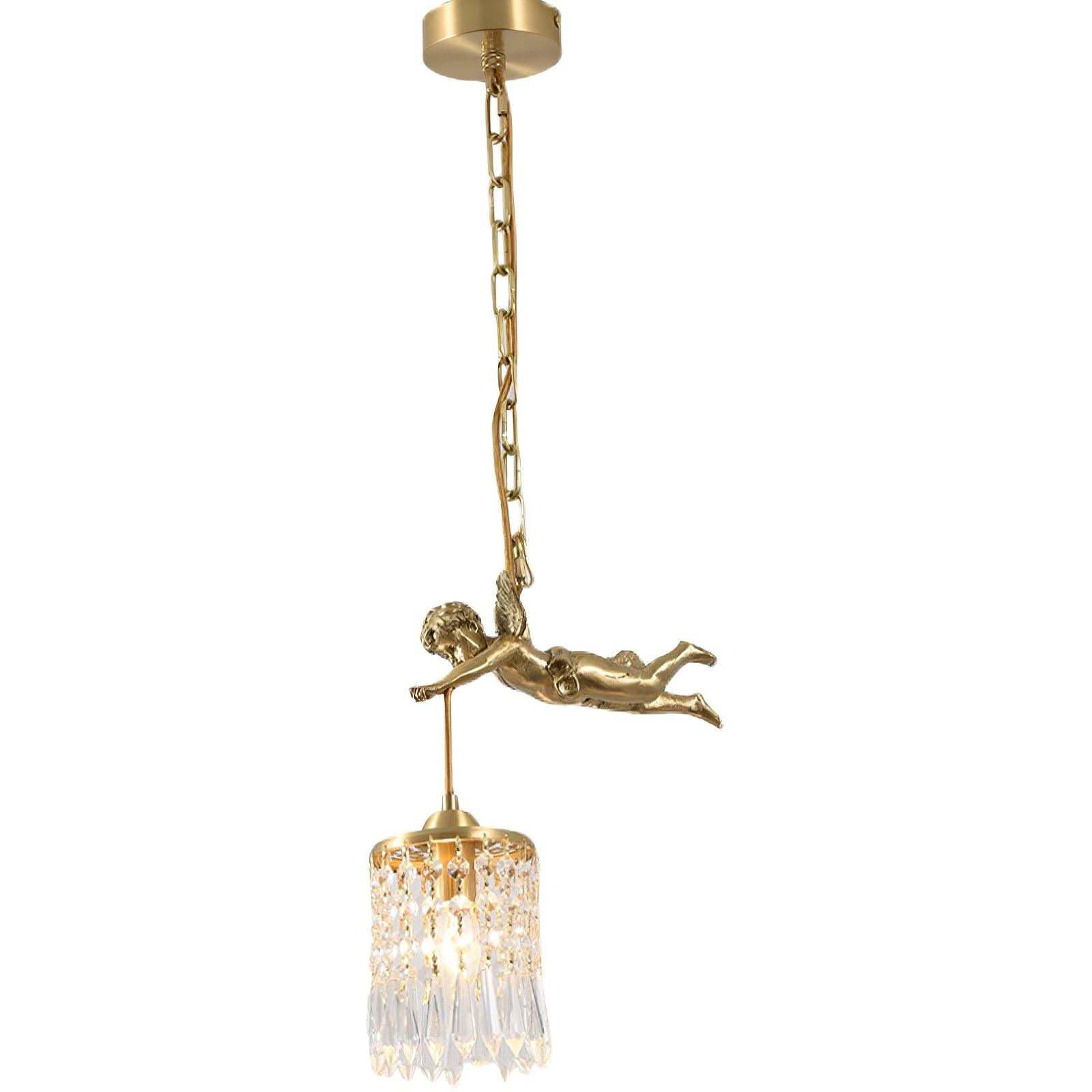 Angel Pendant Light - Elegant Ceiling Chandelier for Bedroom, Dining Room & Living Room Decor - Perfect for Home, Office & Wedding Venue Lighting