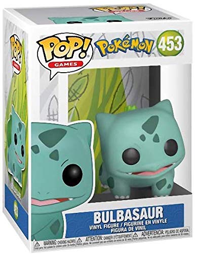 Funko Pop! Vinyl Figure - Pokemon Bulbasaur with Pop Box Protector Case | Collectible Game Character Toy for Display & Gifts | Perfect for Pokemon Fans, Anime Lovers & Pop Culture Collectors
