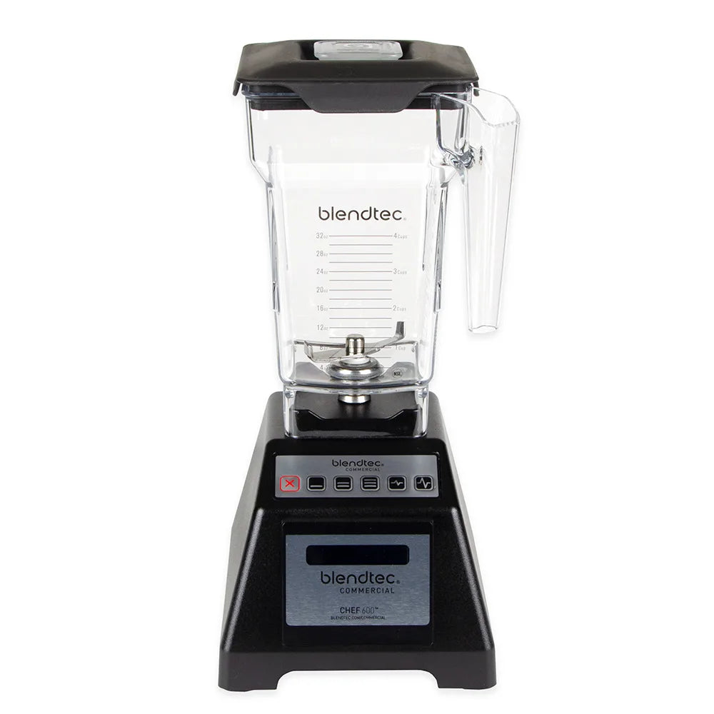 Blendtec C600A0801 A1GA1A High-Performance Countertop Blender with Polycarbonate Jar - Perfect for Smoothies, Soups, and Nut Butters