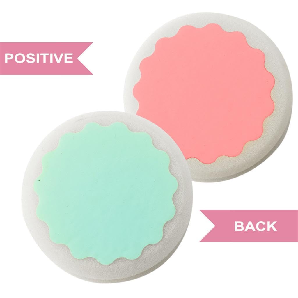VMS INDIA 2-Pack Exfoliating Sponge for Legs, Arms & Bikini Area | Gentle Hair Removal & Skin Care | Perfect for Shaving Prep & Post-Wax Exfoliation