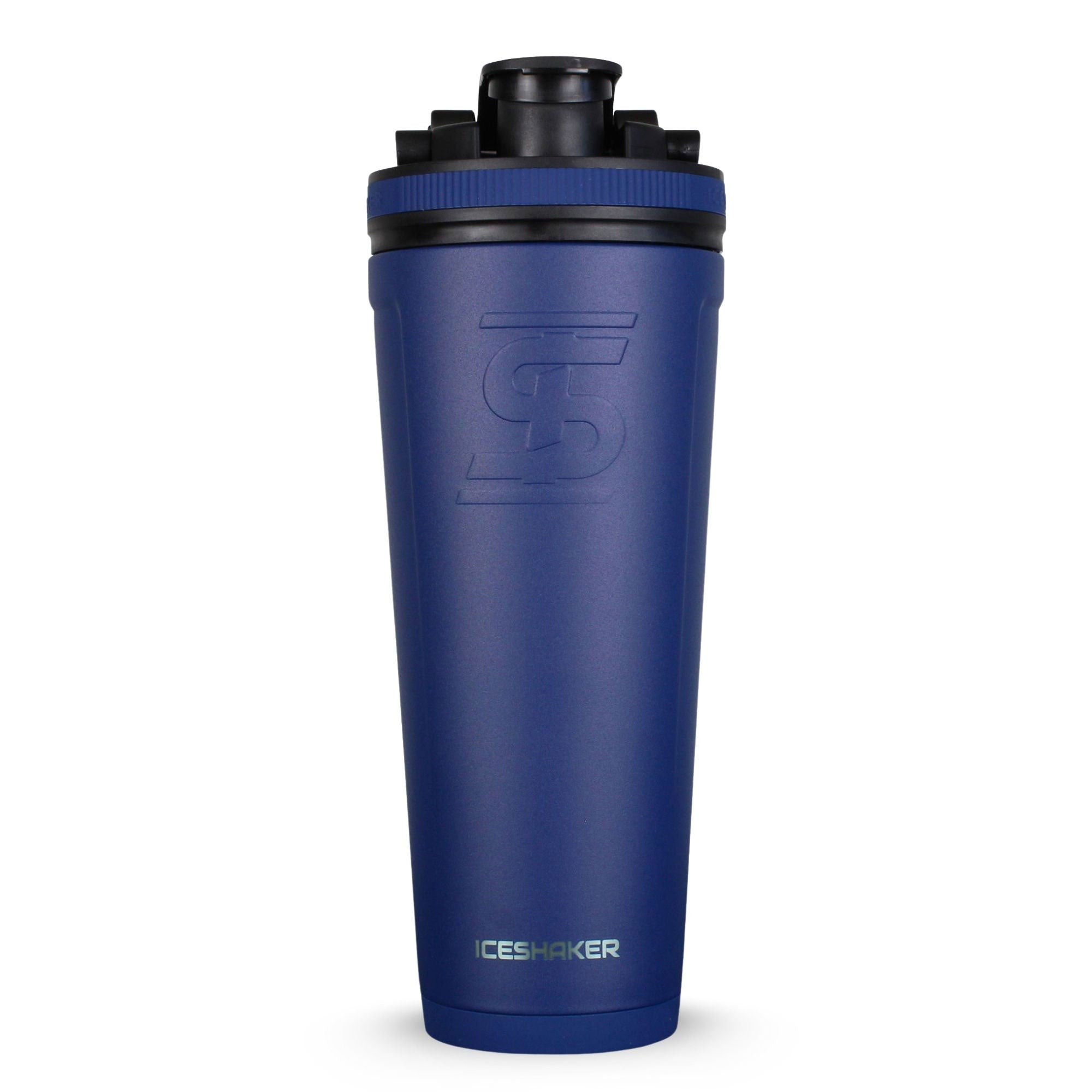 Premium Stainless Steel Ice Shaker Bottle - Leakproof Protein Shaker for Gym, Workouts & Travel - BPA-Free Fitness Water Bottle with Mixing Ball - Ideal for Protein Powder, Pre-Workout & Smoothies