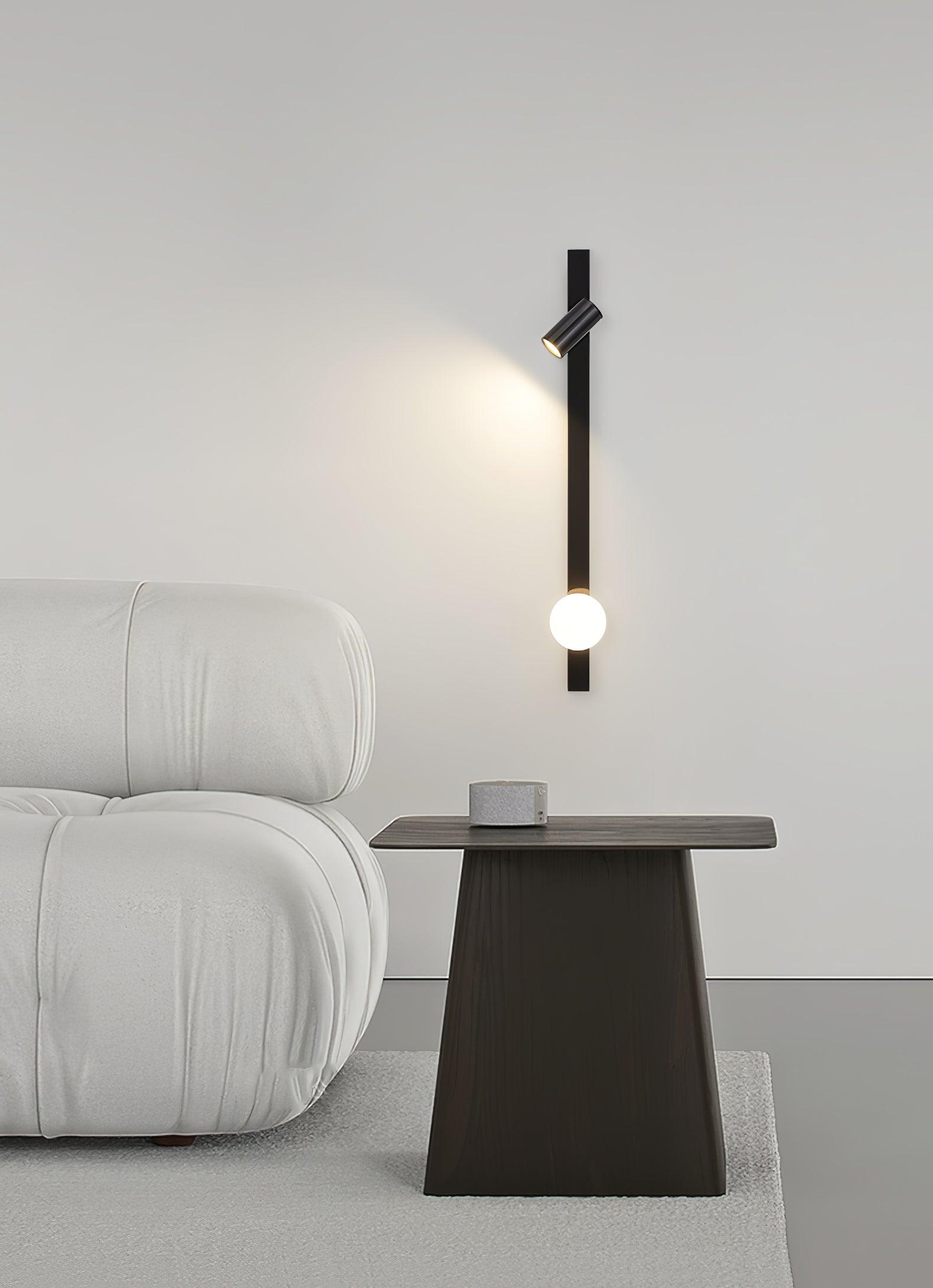 Long Arm Plug-in Wall Light - Adjustable Swing Arm Sconce for Bedroom, Living Room, and Office - Perfect for Reading, Decor, and Task Lighting