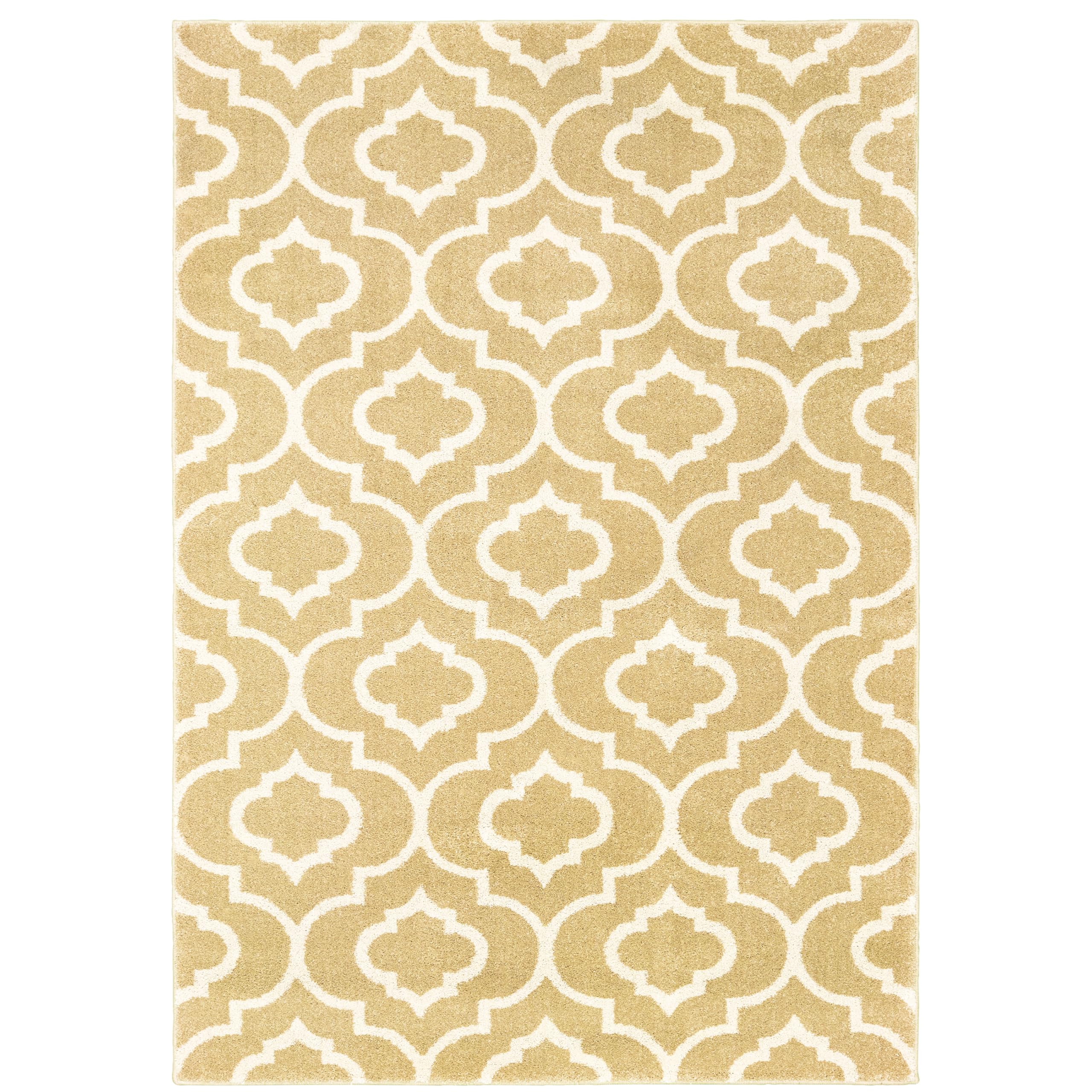 Carson Casual Rugs 9672E - Soft Modern Area Rug for Living Room, Bedroom, Office - Non-Slip Comfortable Floor Mat for Home Decor