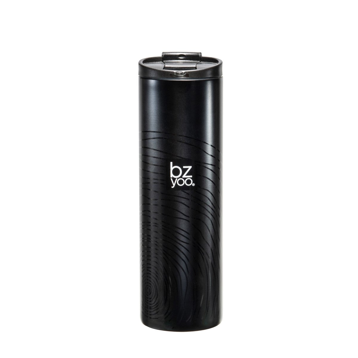 Premium Stainless Steel Vacuum Insulated Tumbler - 20oz Double Wall Thermal Coffee Mug, Leak Proof Travel Cup for Hot & Cold Drinks - Perfect for Office, Gym, Hiking & Outdoor Activities - Organica Black