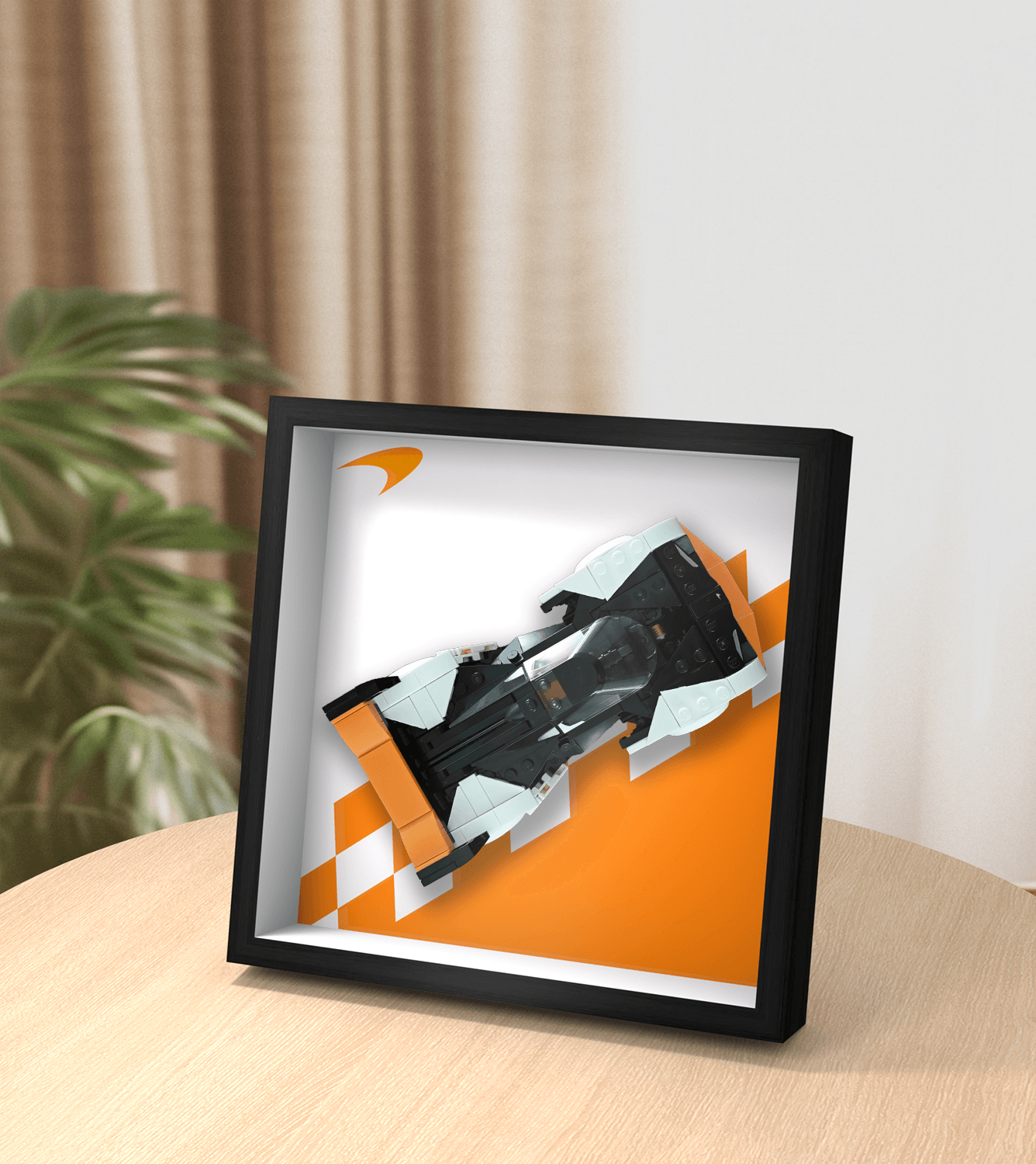 Lego Speed Champions McLaren 76918 Car Display Frame - Showcase Your Lego Model Collection | Perfect for Home Decor, Office Display & Gift for Lego Fans