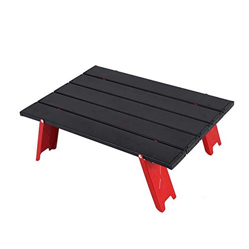 Ultra Lightweight Aluminum Alloy Folding Camping Table - Portable Outdoor Picnic Table for Hiking, Beach, BBQ & Backpacking | Compact & Durable Design for Camping, Travel & Tailgating