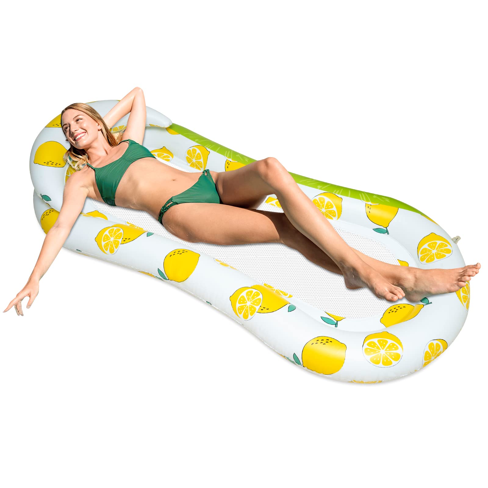 Best Inflatable Pool Lounge Float - Premium Water Hammock for Adults & Kids - Perfect for Summer Swimming, Relaxing, and Outdoor Water Play