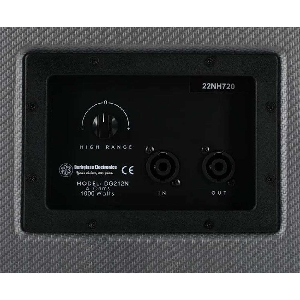Darkglass DG212NE 1000 Watt 2x12 Bass Cabinet - Professional Bass Amplifier for Live Performances & Studio Recording