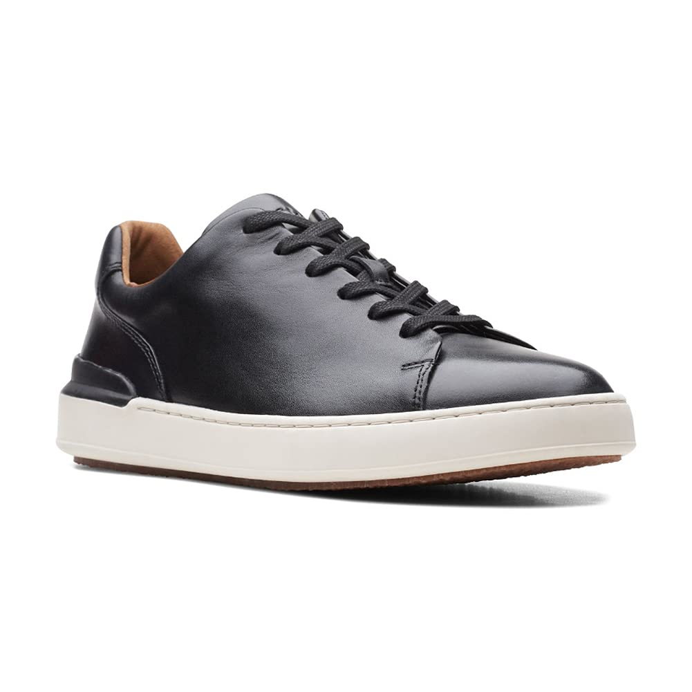 Clarks Men's Courtlite Lace-Up Sneakers - Lightweight Comfortable Walking Shoes for Men | Perfect for Casual Wear, Gym & Outdoor Activities