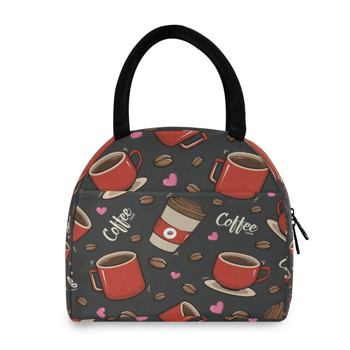 **Insulated Lunch Bag for Women & Adults - Leakproof Portable Cooler Tote for Coffee, Meals & Picnics | BPA-Free Thermal Lunch Box for Work, Office & Outdoor Activities**
