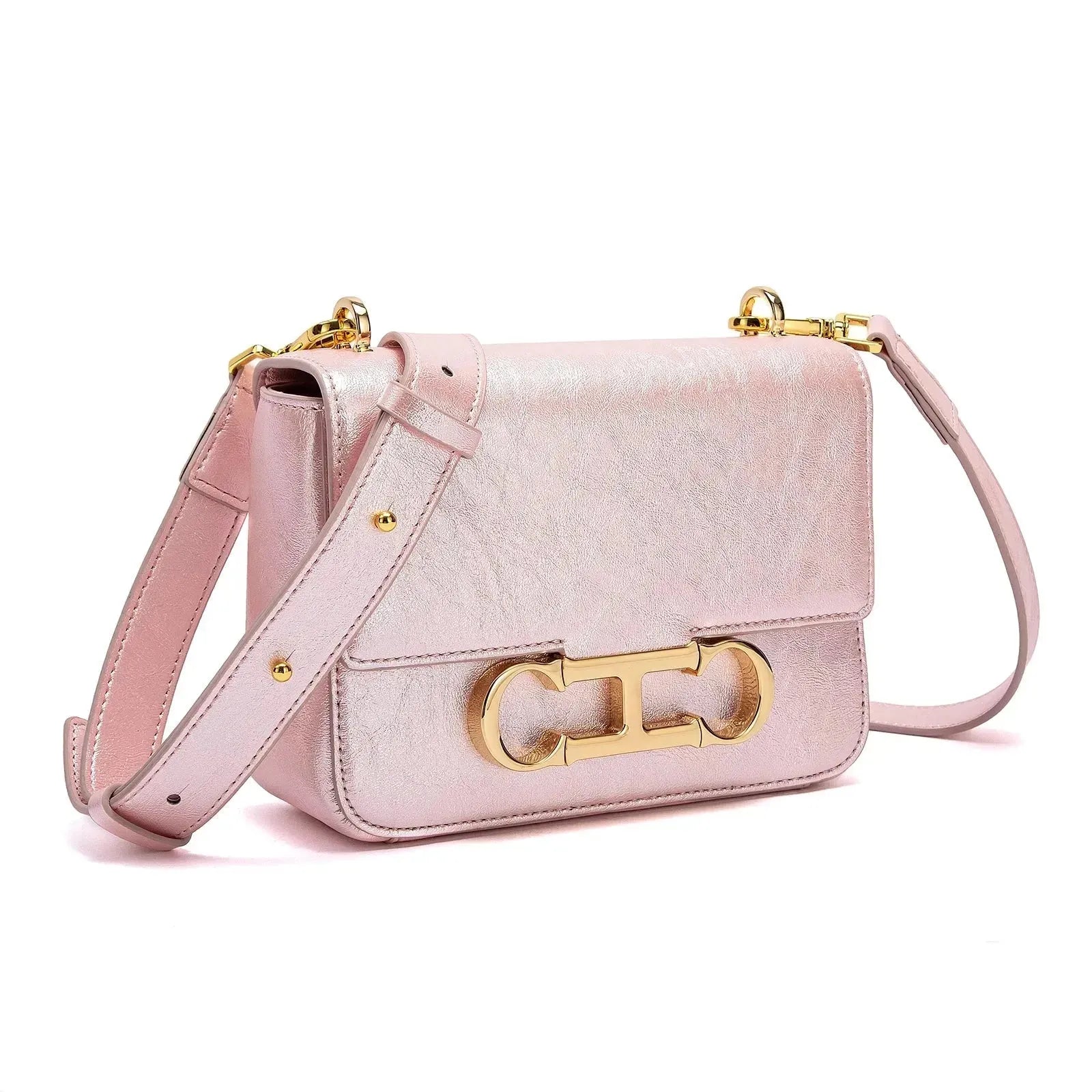 Women's Saddle Flip Crossbody Bag - Stylish Leather Shoulder Purse for Everyday Use, Work & Travel | Fashionable Handbag for Women