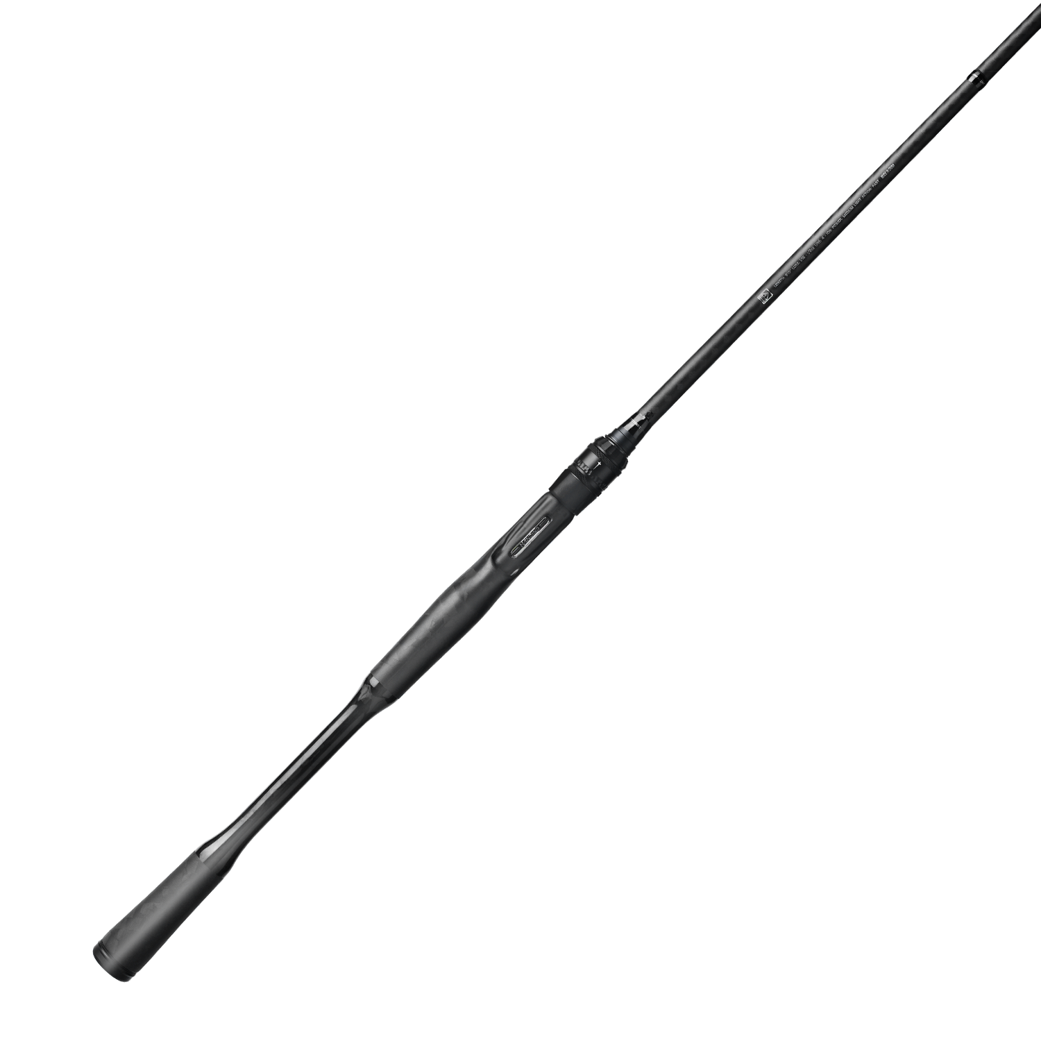 Serenity One Piece Spinning Fishing Rod - Lightweight Graphite Freshwater/Saltwater Fishing Pole for Bass, Trout & Walleye - Perfect for Shore Fishing, Kayak Angling & Boat Fishing Trips
