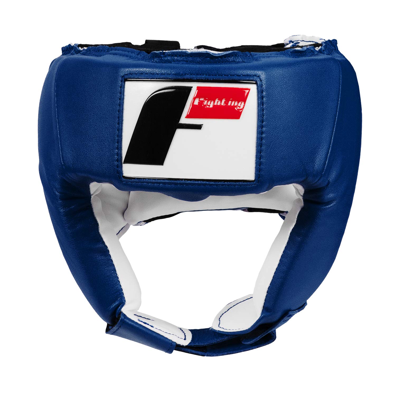 Fighting Sports USA Boxing Headgear - Open Face Design, Medium Size, Blue - Perfect for Boxing Training, Sparring & Competition Safety Gear