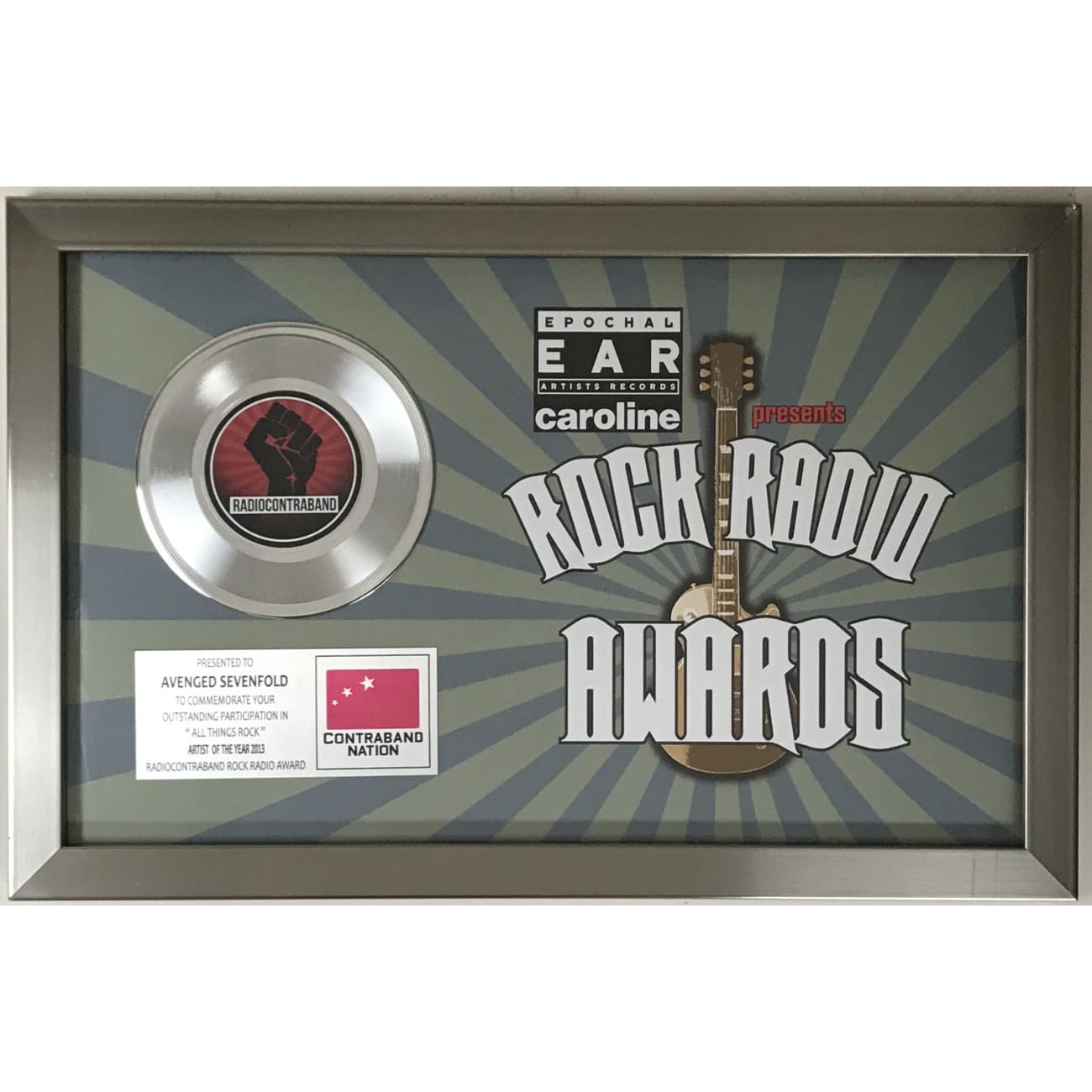 Avenged Sevenfold Wins RadioContraband Radio Award - A7X Band News & Updates for Rock Music Fans | Perfect for Concerts & Music Events