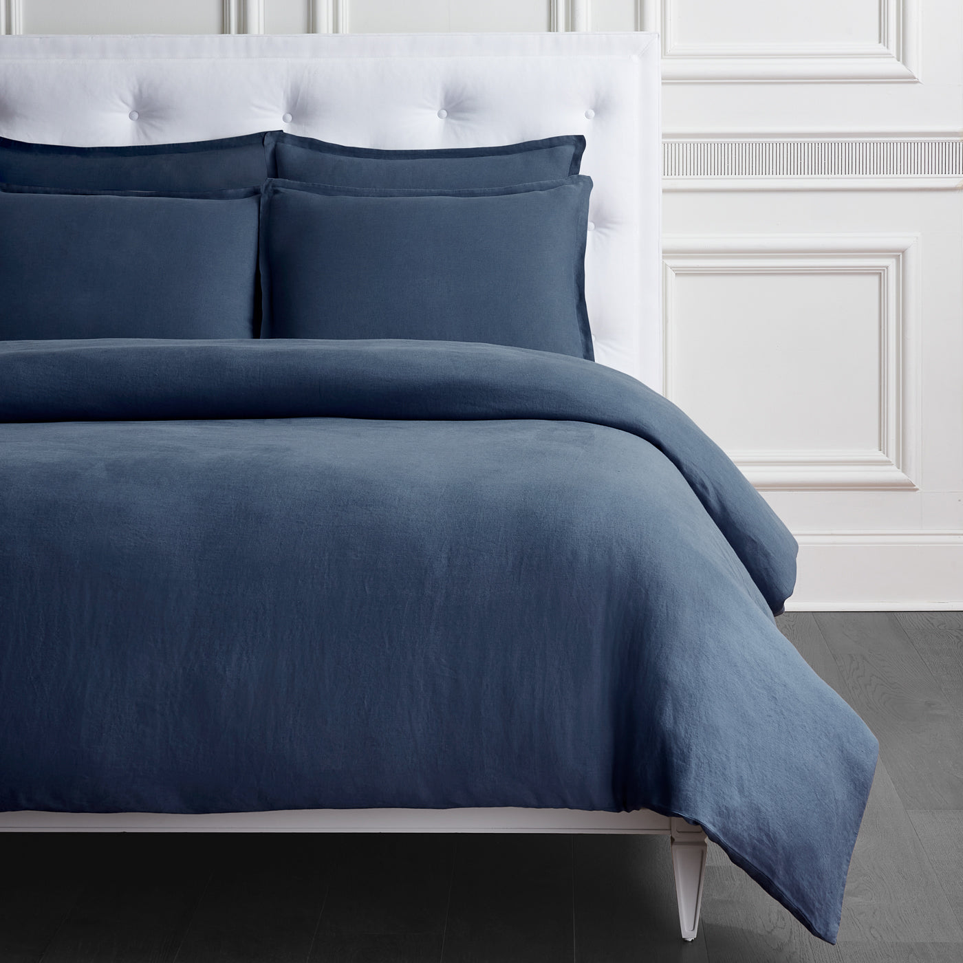 Luxury 100% Linen Duvet Cover Set - Breathable & Soft Bedding for All Seasons | Perfect for Master Bedroom, Guest Room & Vacation Homes
